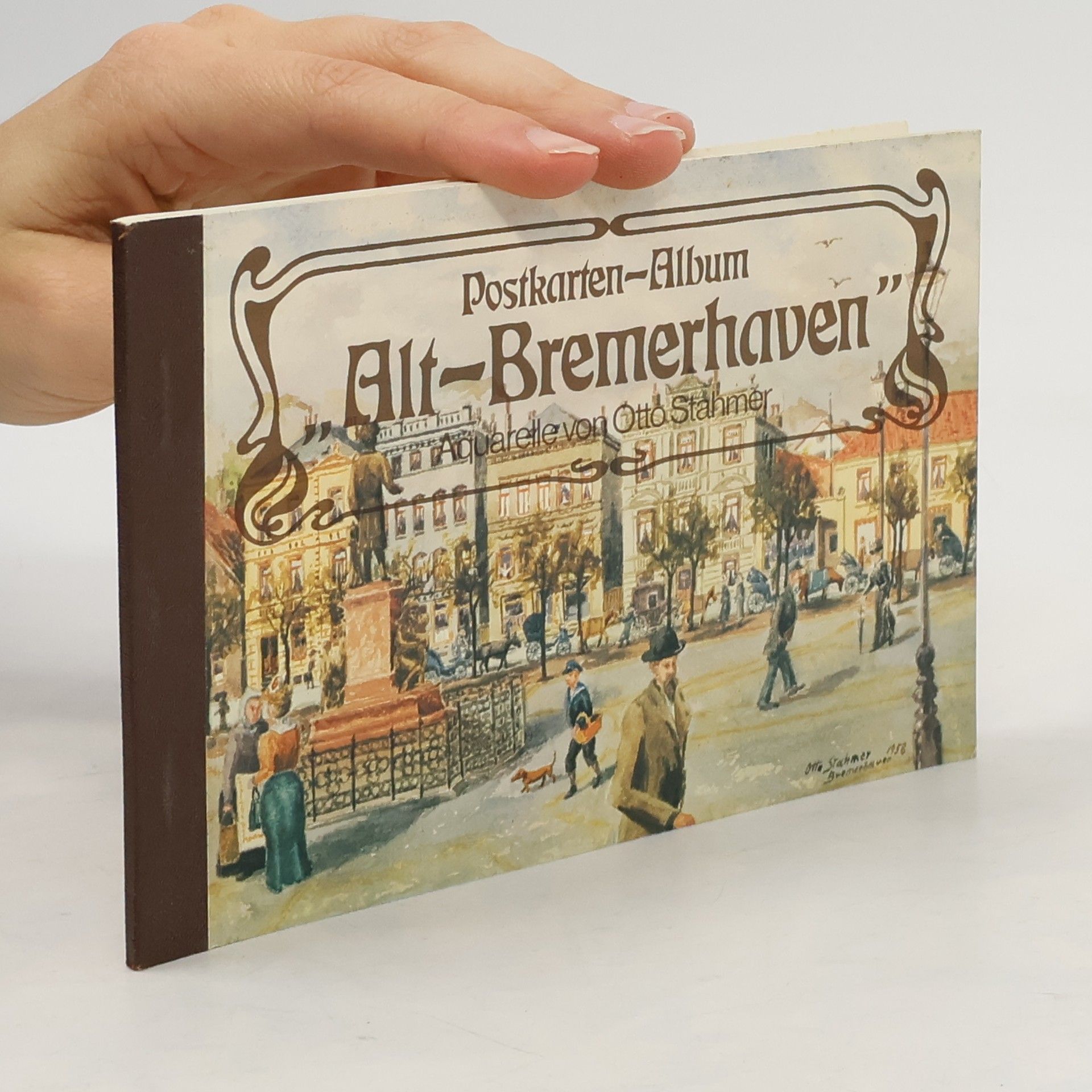 Otto Stahmer Postkarten-Album „Alt-Bremerhaven“