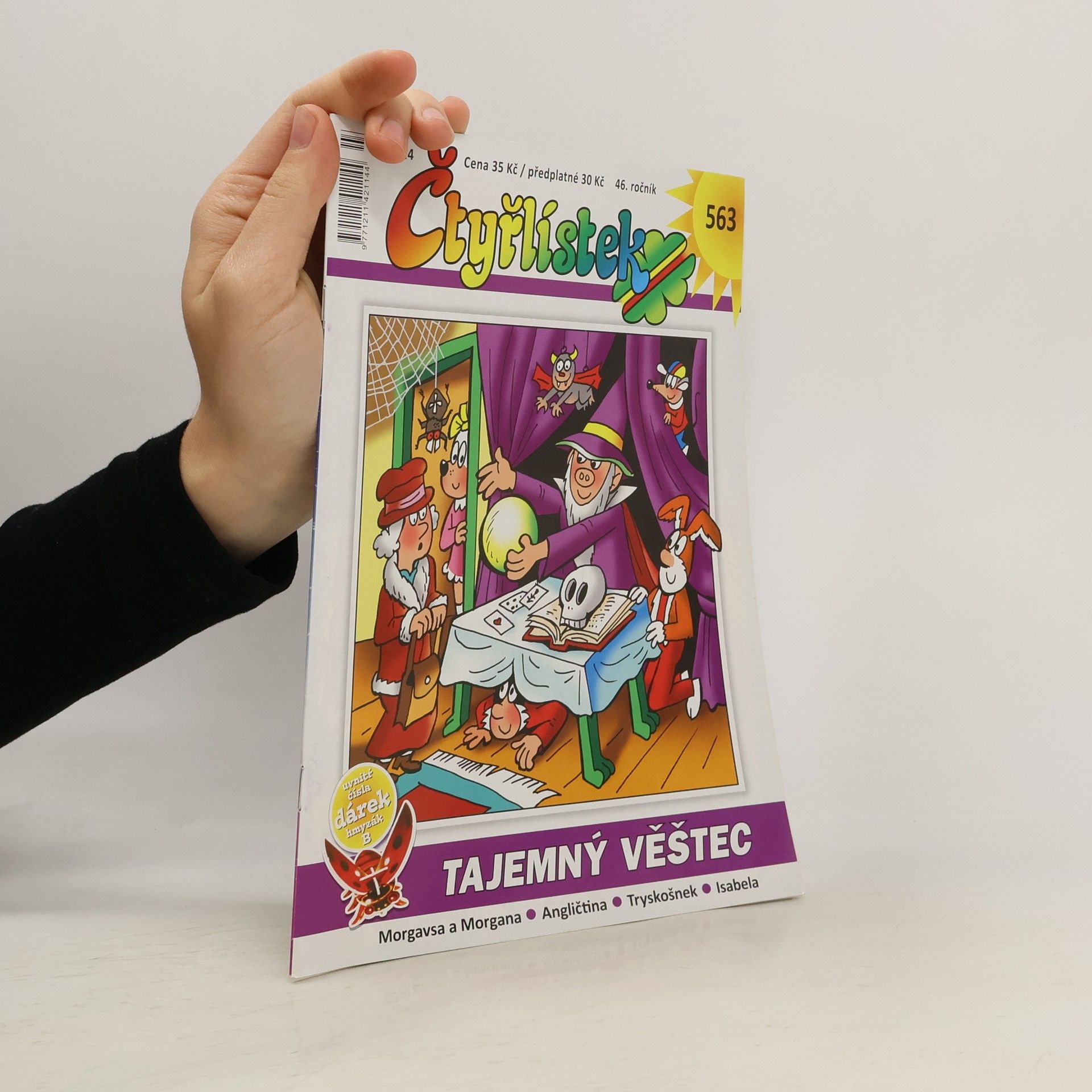 Autorenkollektiv Čtyřlístek 563. 3/2014. Tajemný věštec