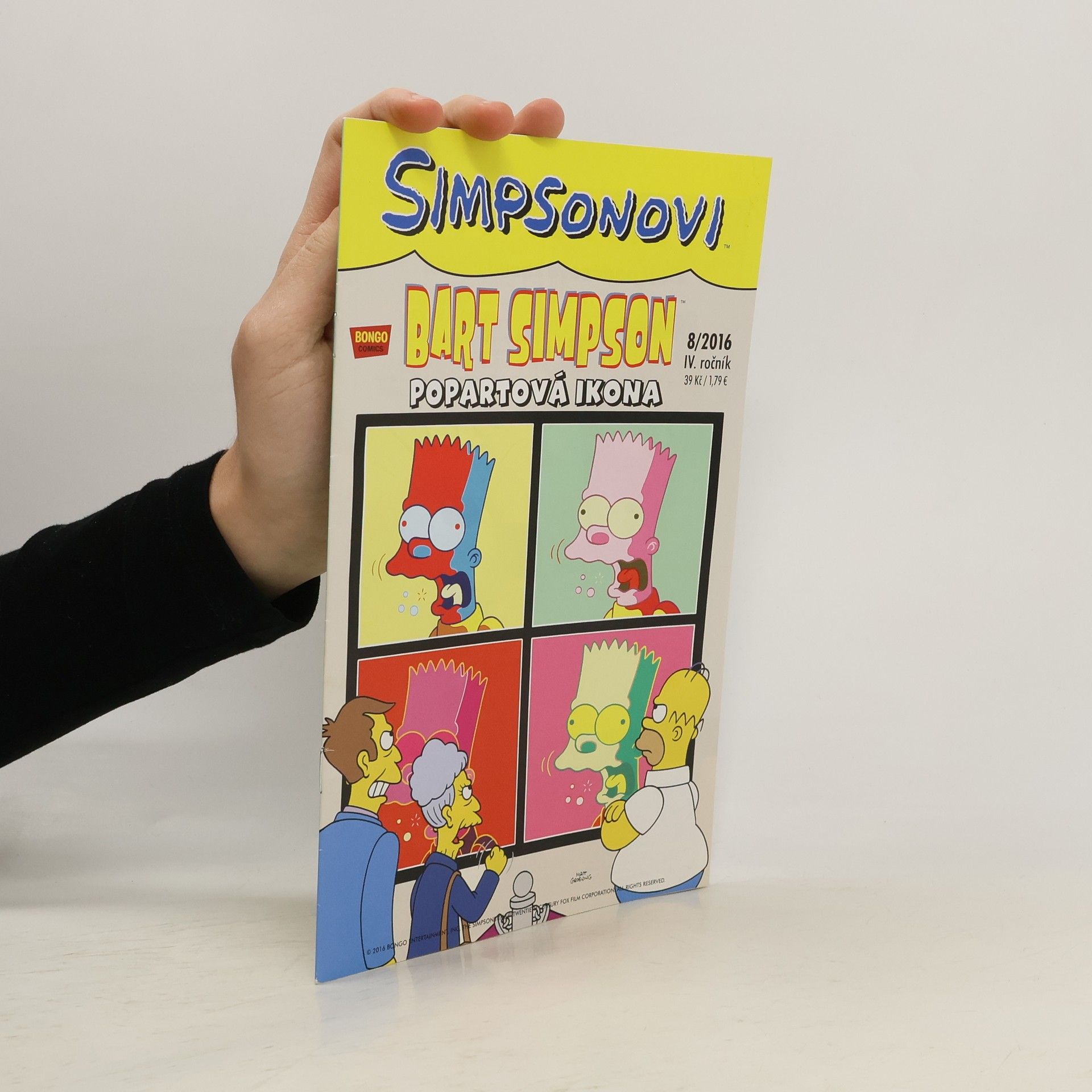 Various authors Simpsonovi. Bart Simpson 8/2016