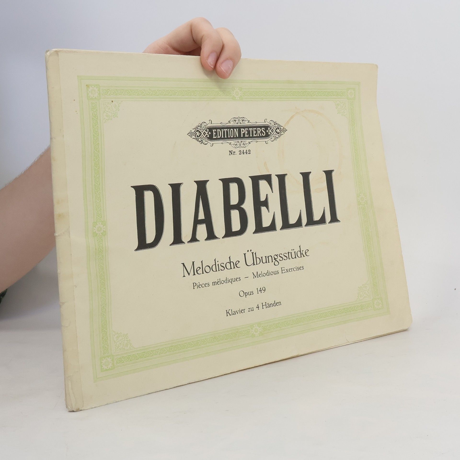 Autorenkollektiv Diabelli. Melodische Übungsstücke. Opus 149