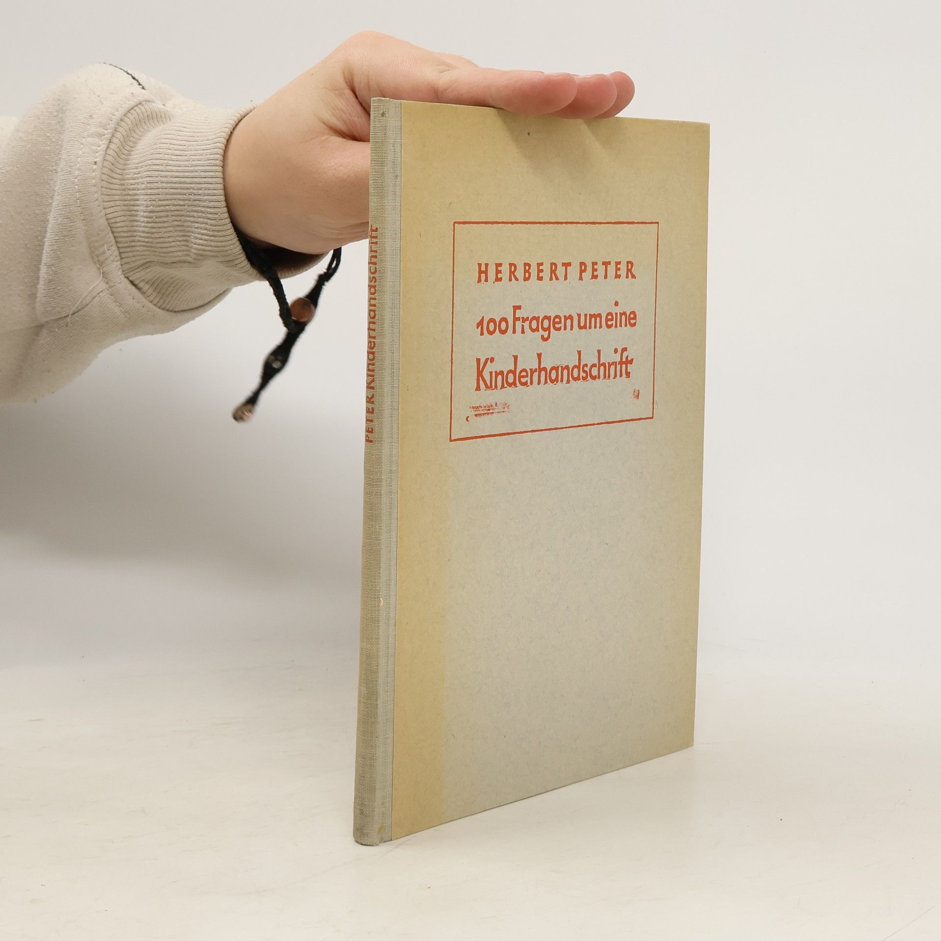 Heinrich Peter 100 Fragen um eine Kinderhandschrift