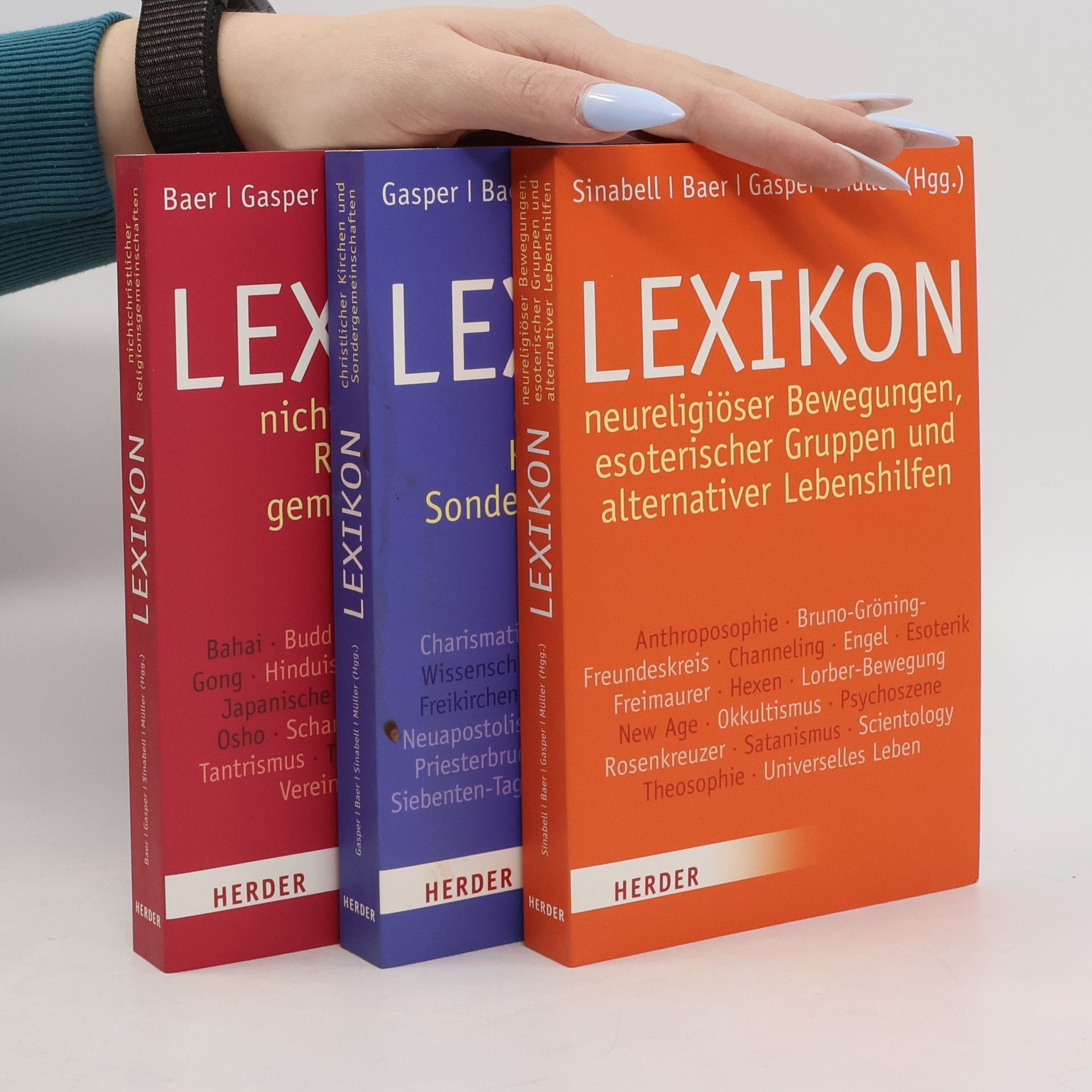 Harald Baer Lexikon neureligiöser Bewegungen und Weltanschauungen 1-3