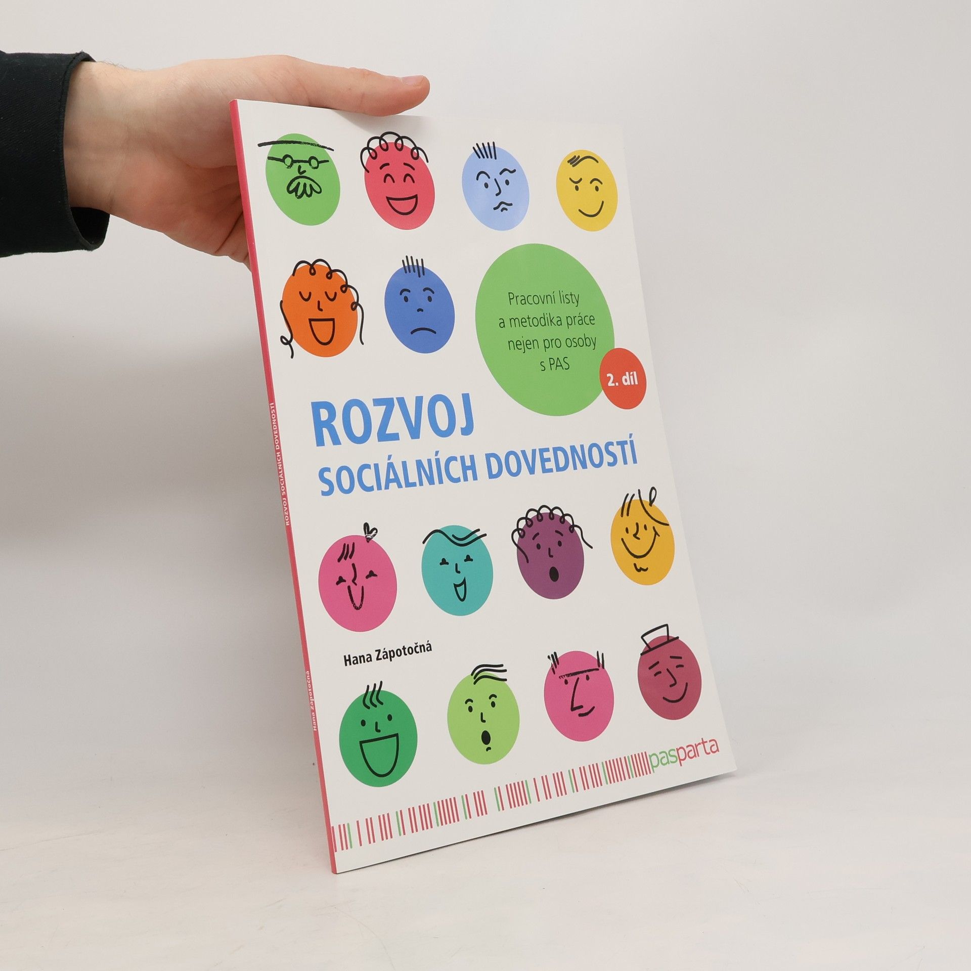 Hana Zápotočná Rozvoj sociálních dovedností 2. díl - Pracovní listy a metodika práce nejen pro osoby s PAS
