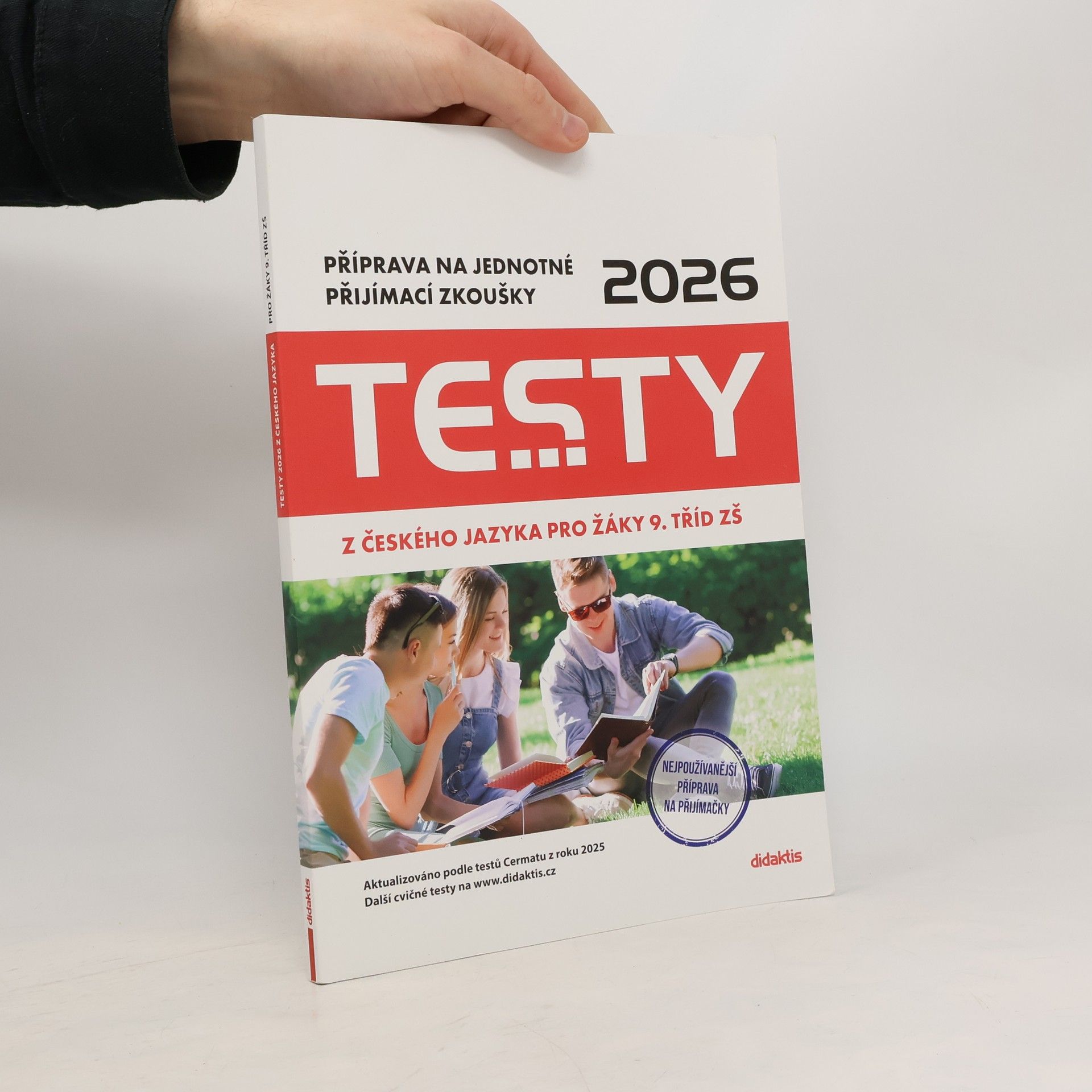 Kolektiv autorů Testy 2026 z českého jazyka pro žáky 9. tříd ZŠ