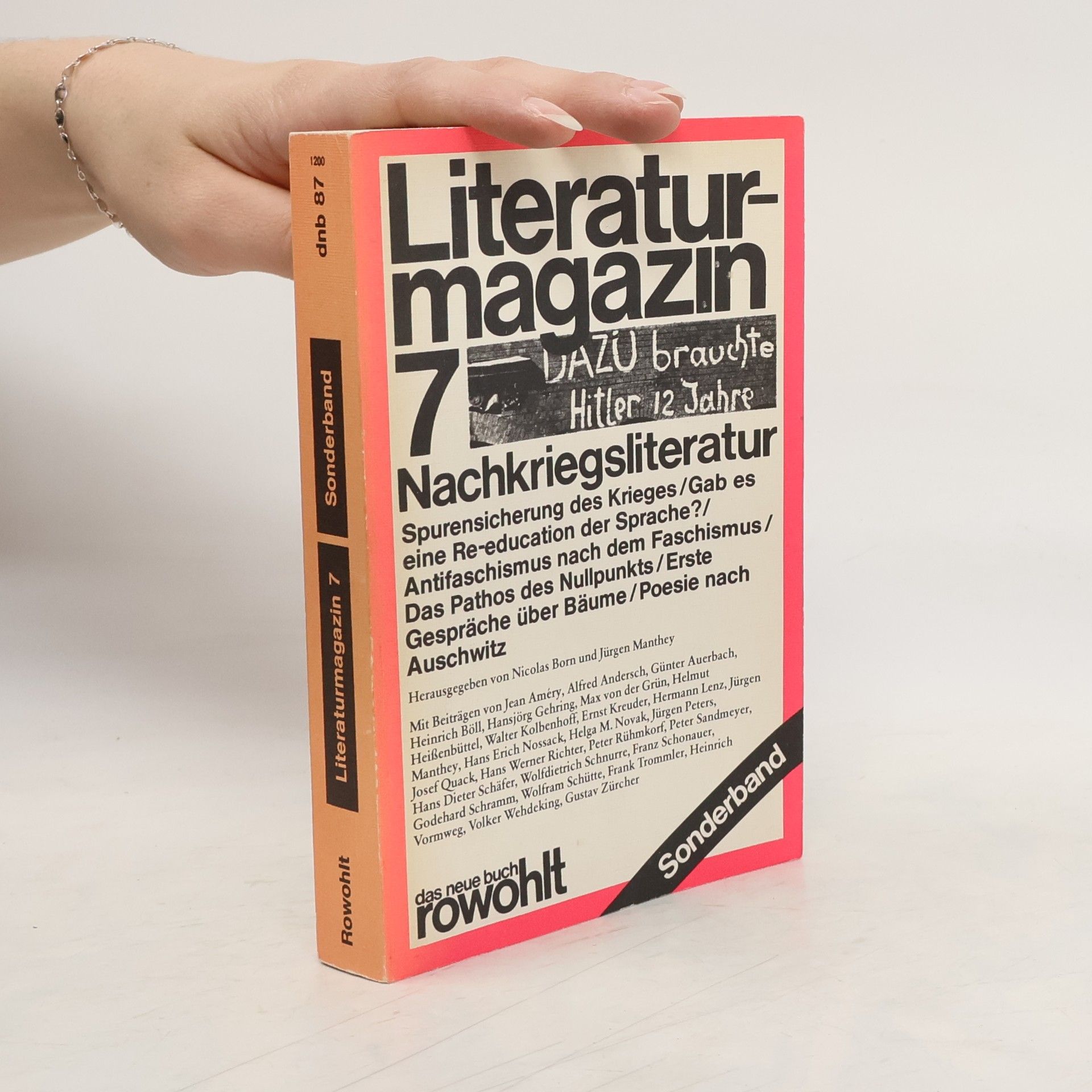 Nicolas Born Nachkriegsliteratur