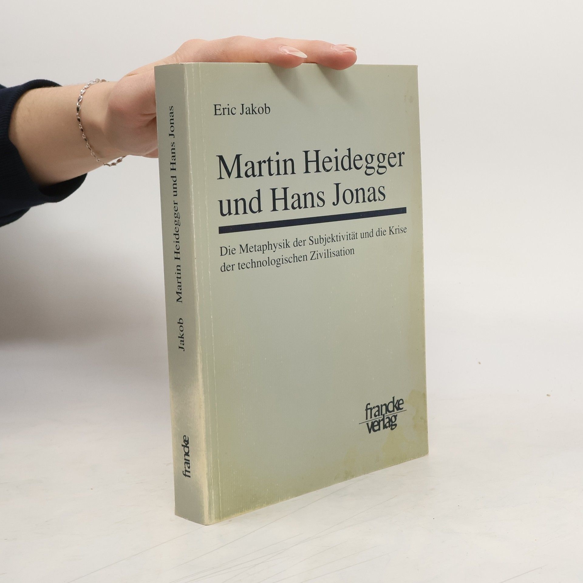 Eric Jakob Martin Heidegger und Hans Jonas