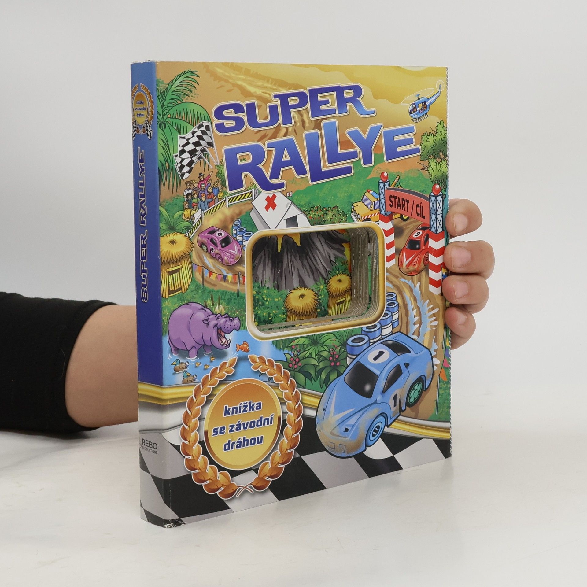 Super rallye : knížka se závodní dráhou