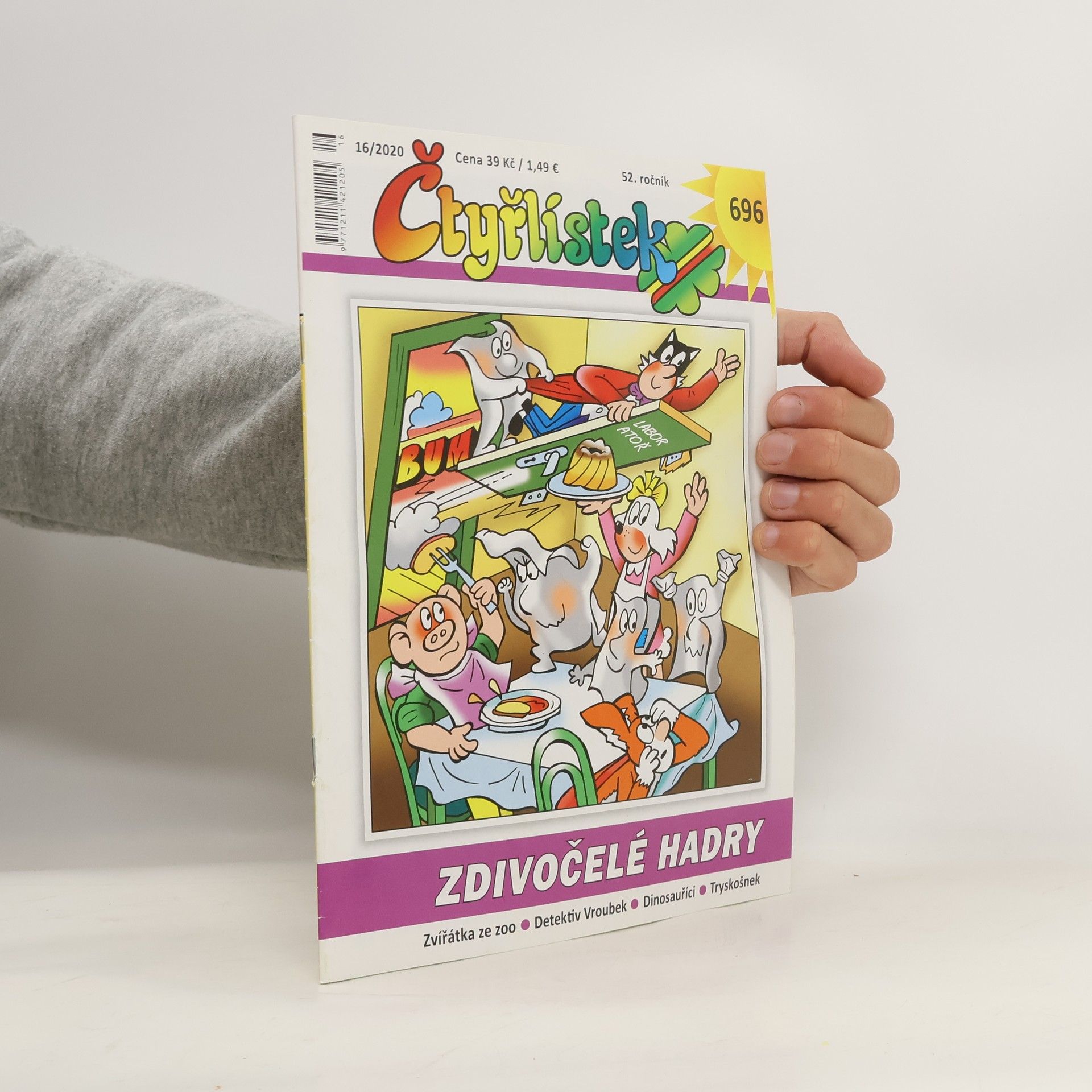 Jaroslav Němeček Čtyřlístek 696. 16/2020