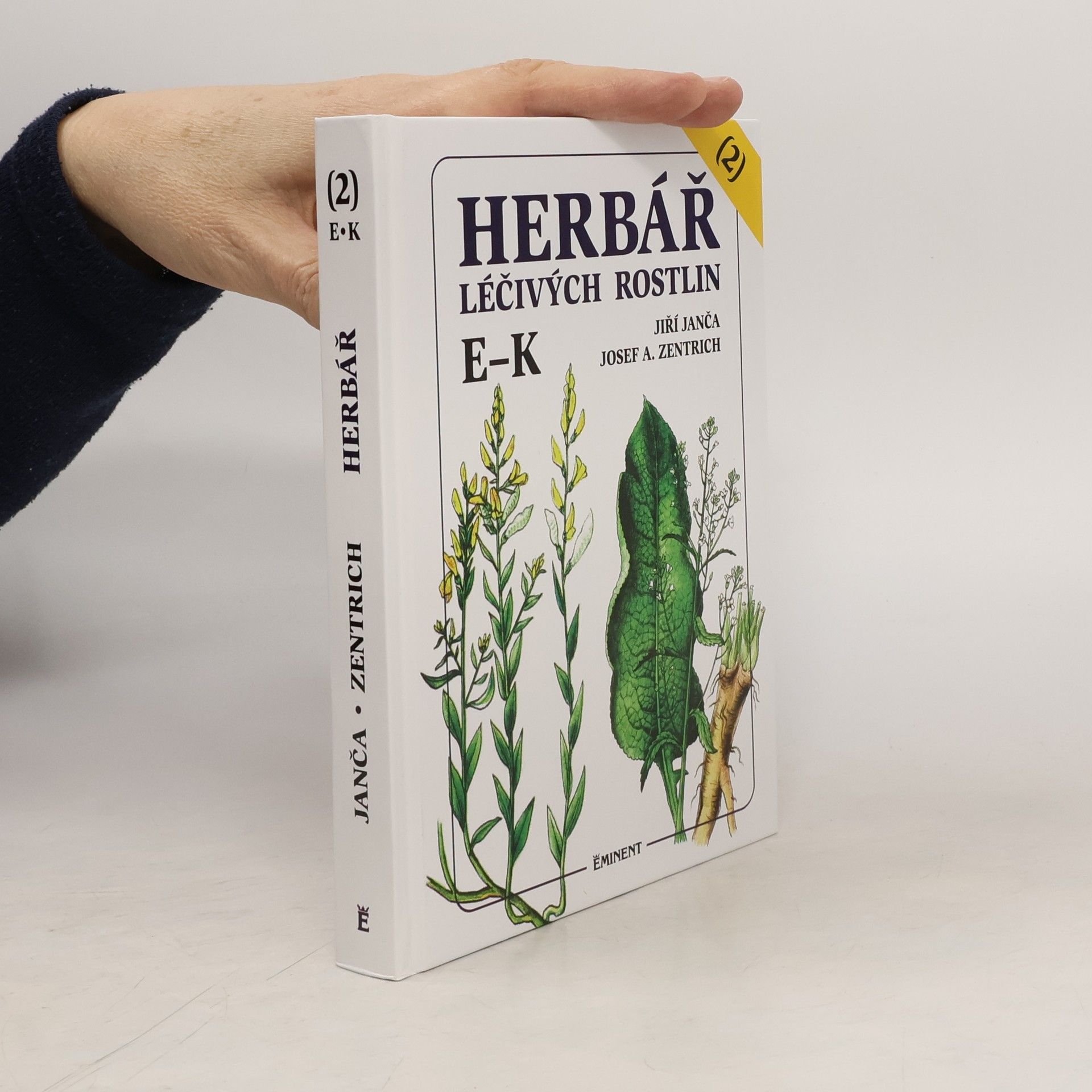 Jiří Janča Herbář léčivých rostlin. 2. díl, E-K