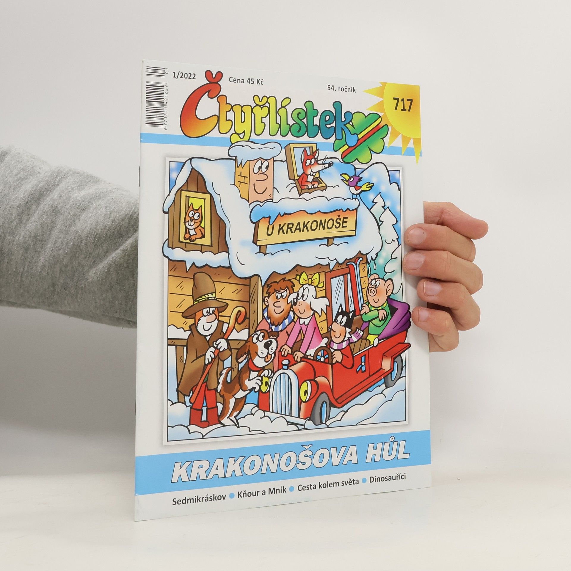Autorenkollektiv Čtyřlístek 1/2022 717. Krakonošova hůl