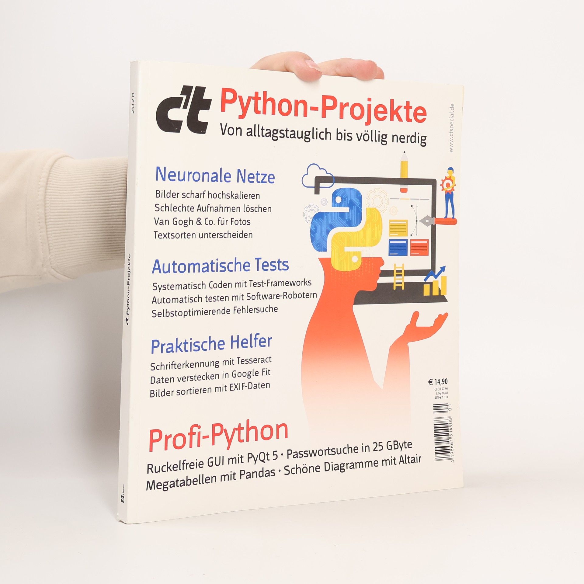 Autores varios c't Python-Projekte