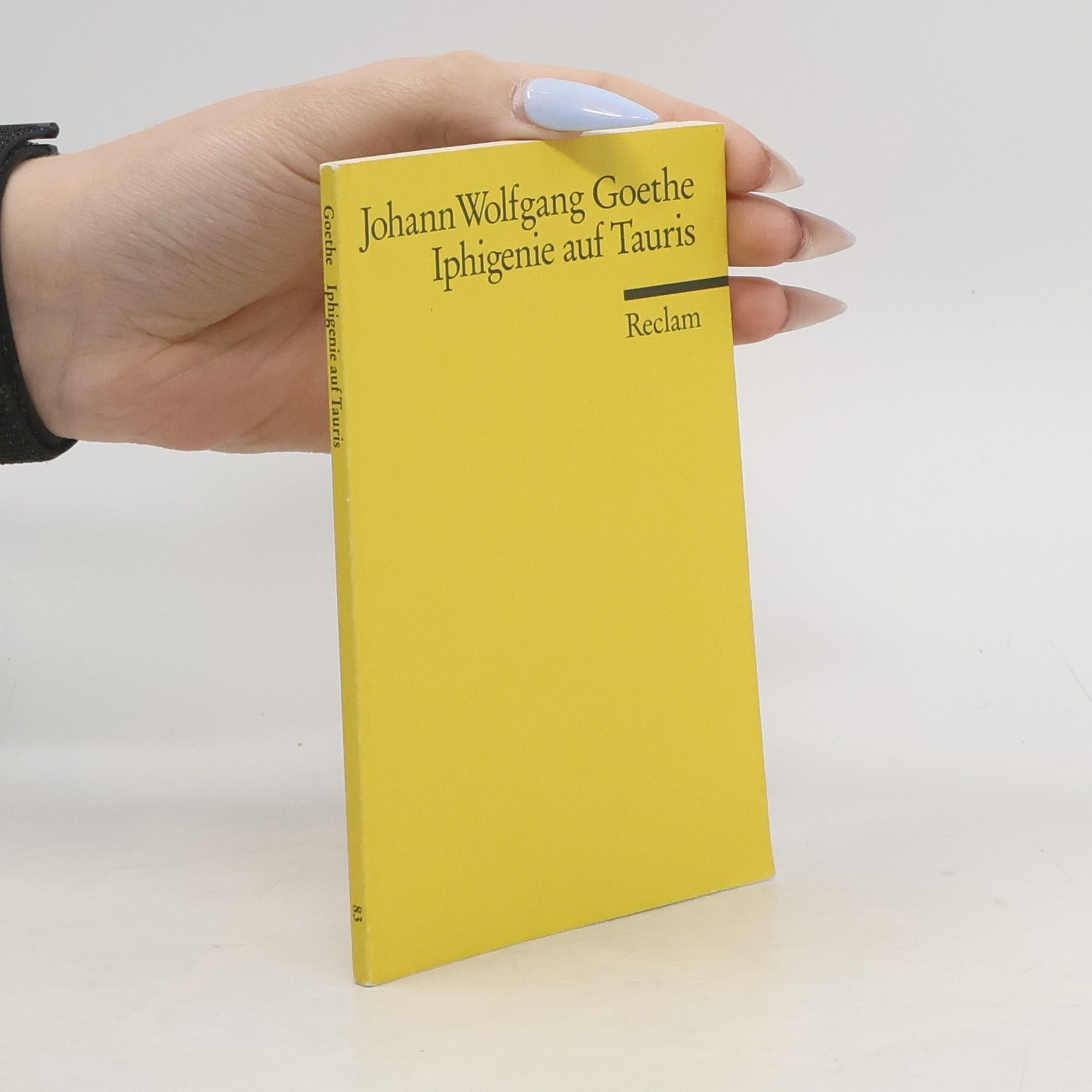 Johann Wolfgang von Goethe Iphigenie auf Tauris