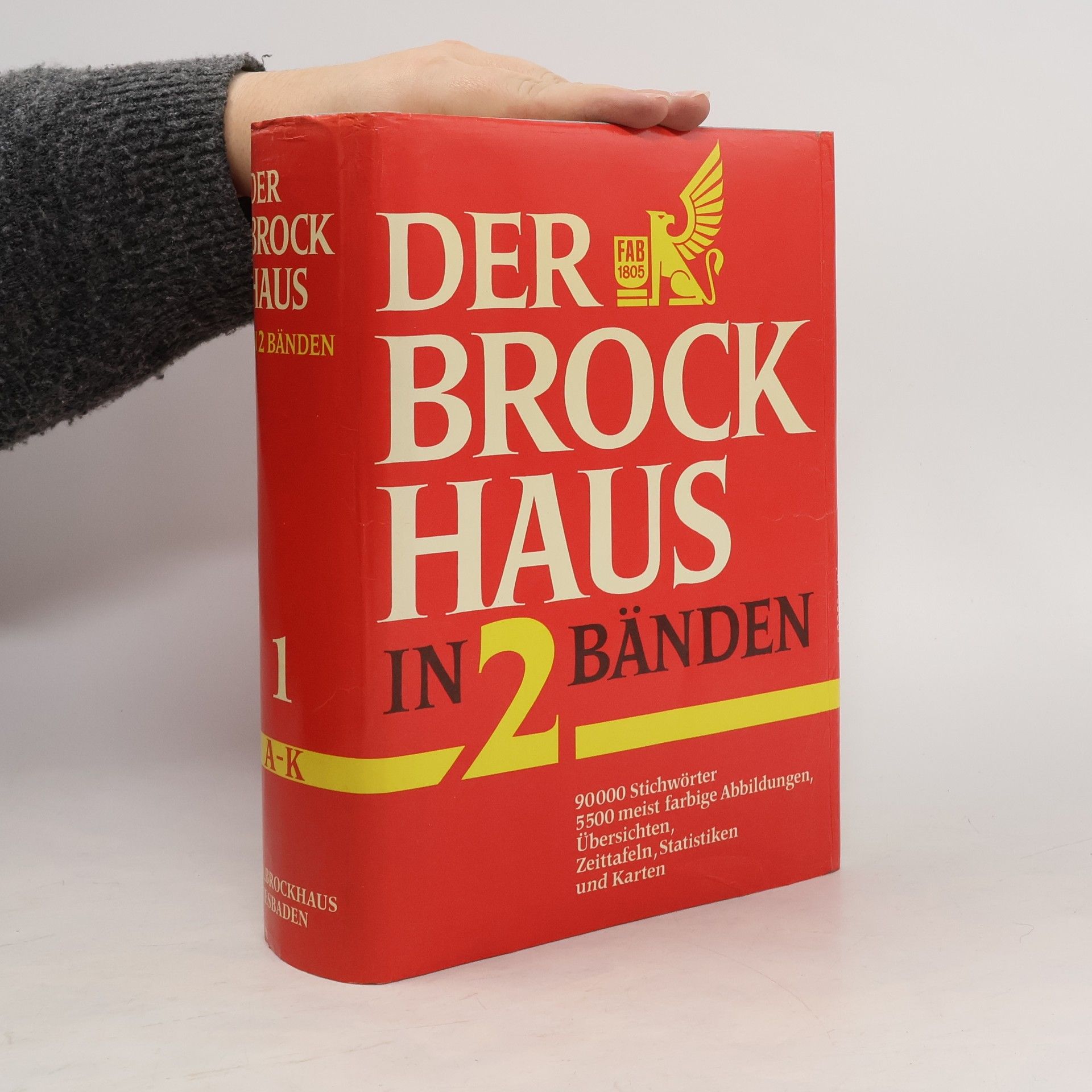 Kolektív autorov Der Brockhaus in 2 Bänden. Erster Band A-K