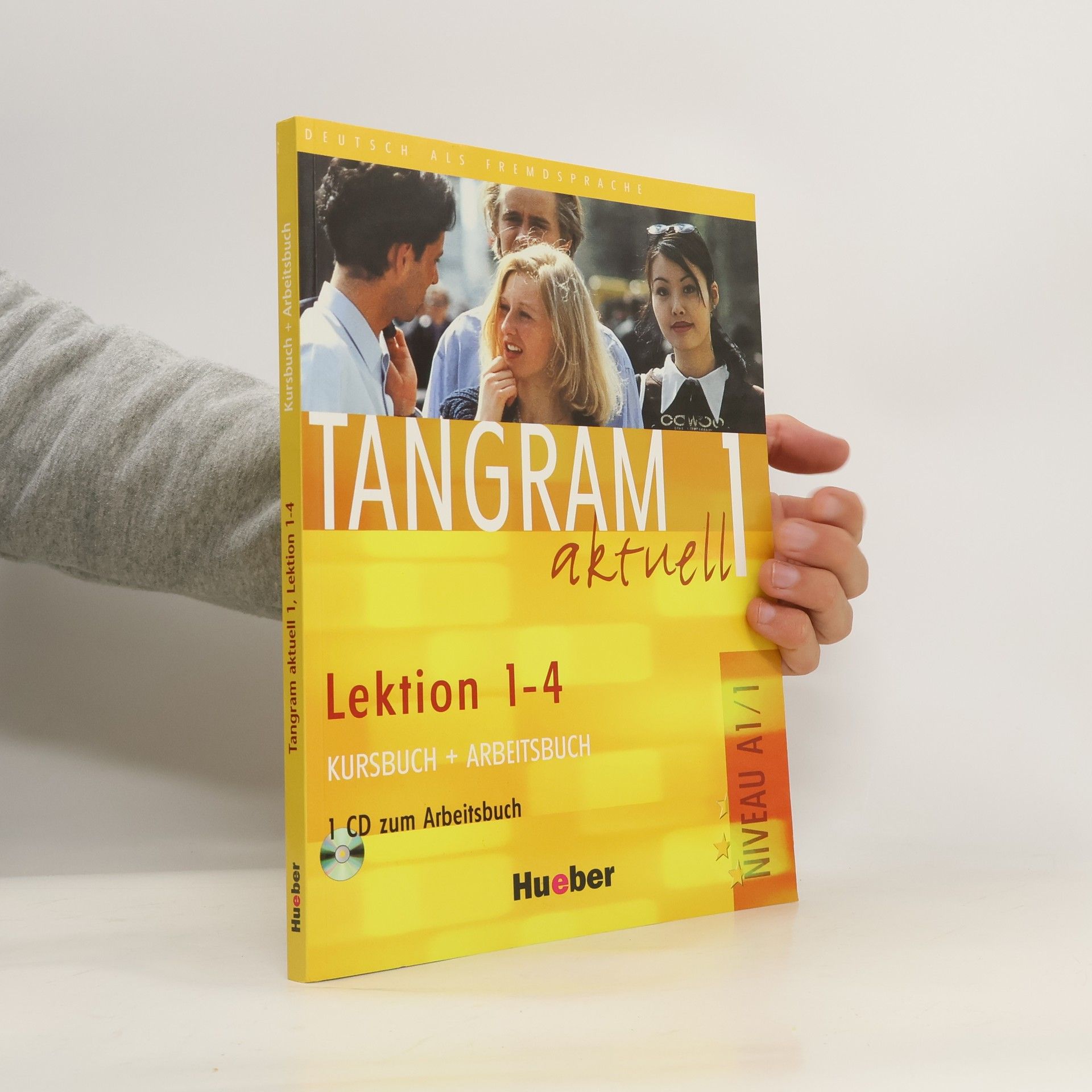 Tangram aktuell 1. Lektion 1 - 4. Kursbuch + Arbeitsbuch