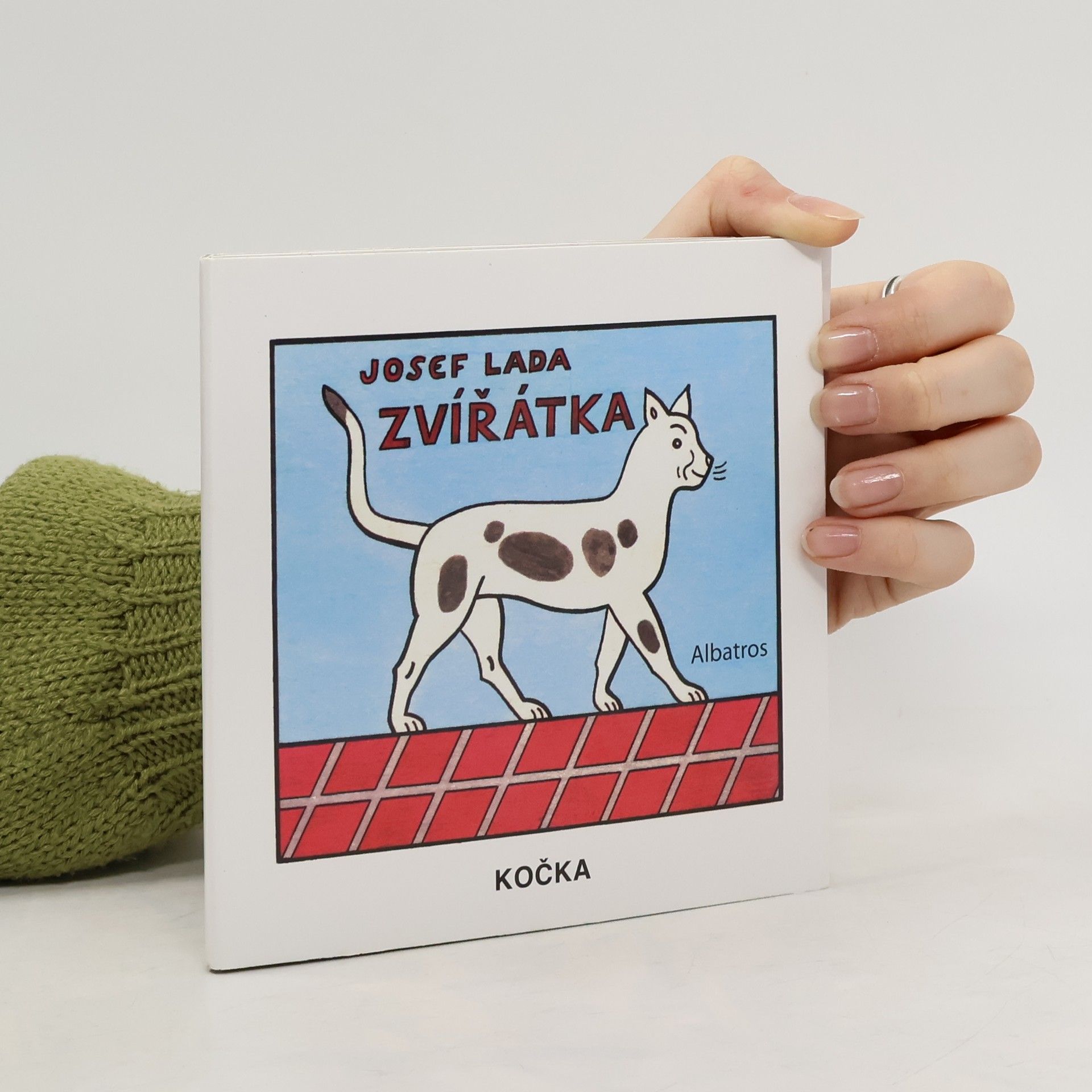 Knížka Leporelo Zvířátka Josef Lada CZ text 15,5x15x1cm 12m+