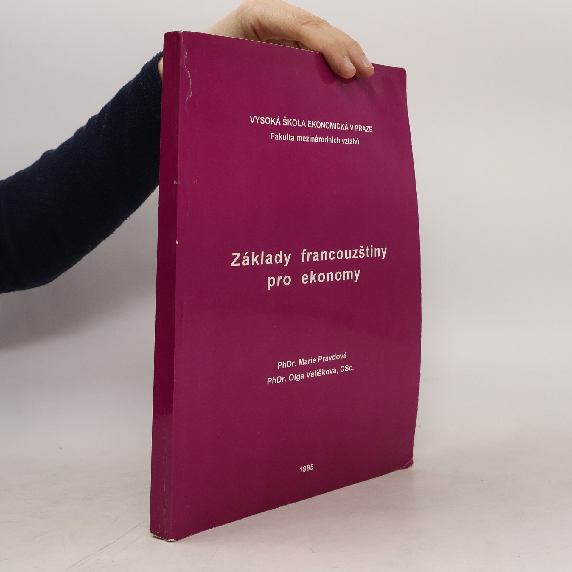 Marie Pravdová Základy francouzštiny pro ekonomy