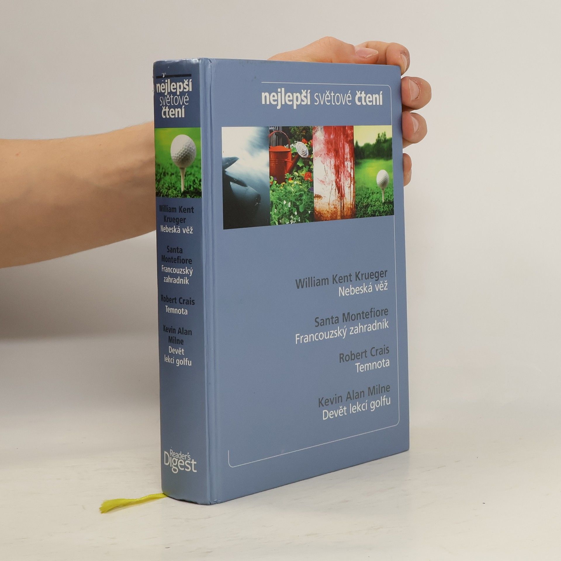 Nejlepší světové čtení: Nebeská věž. Francouzský zahradník. Temnota. Devět lekcí golfu
