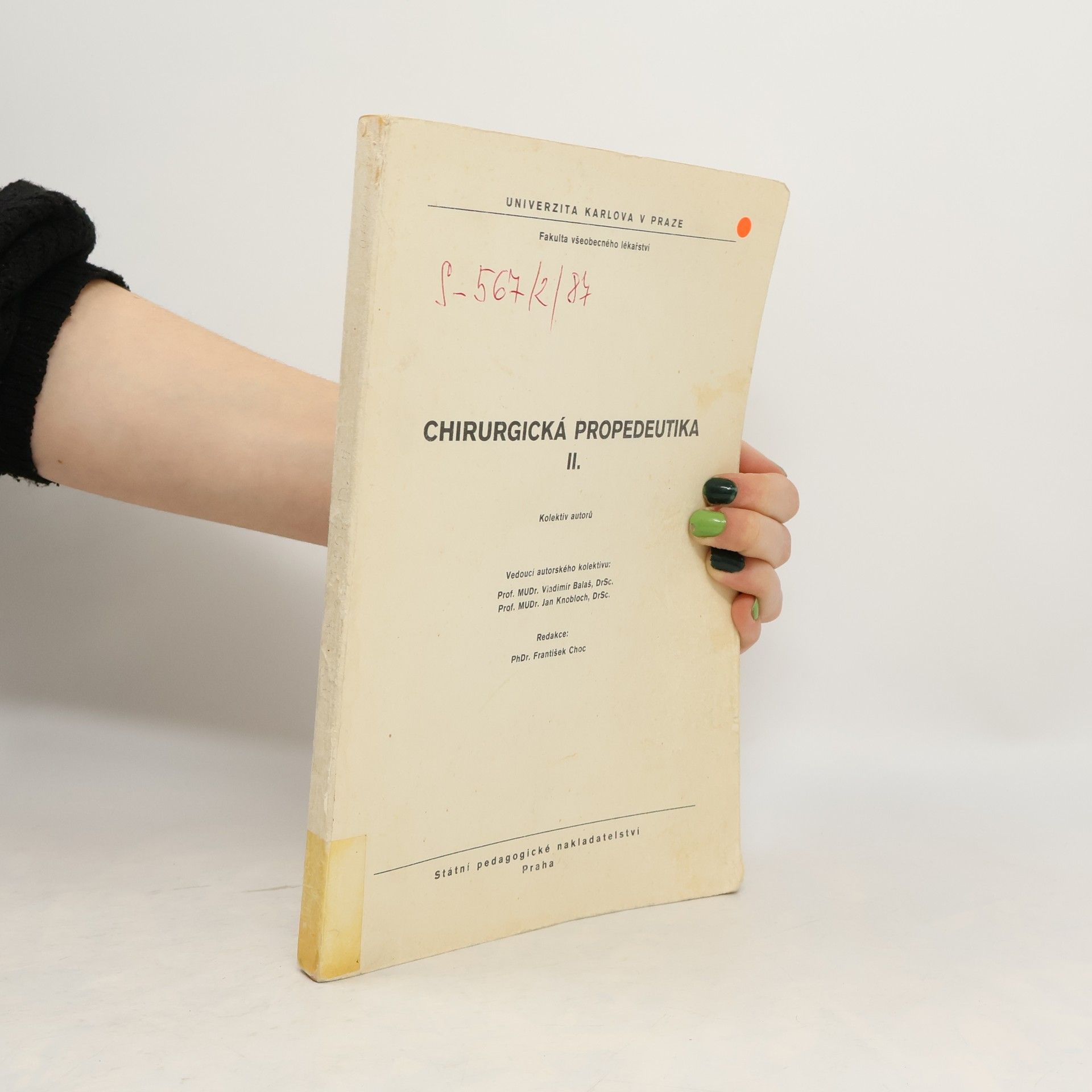 Chirurgická propedeutika II.