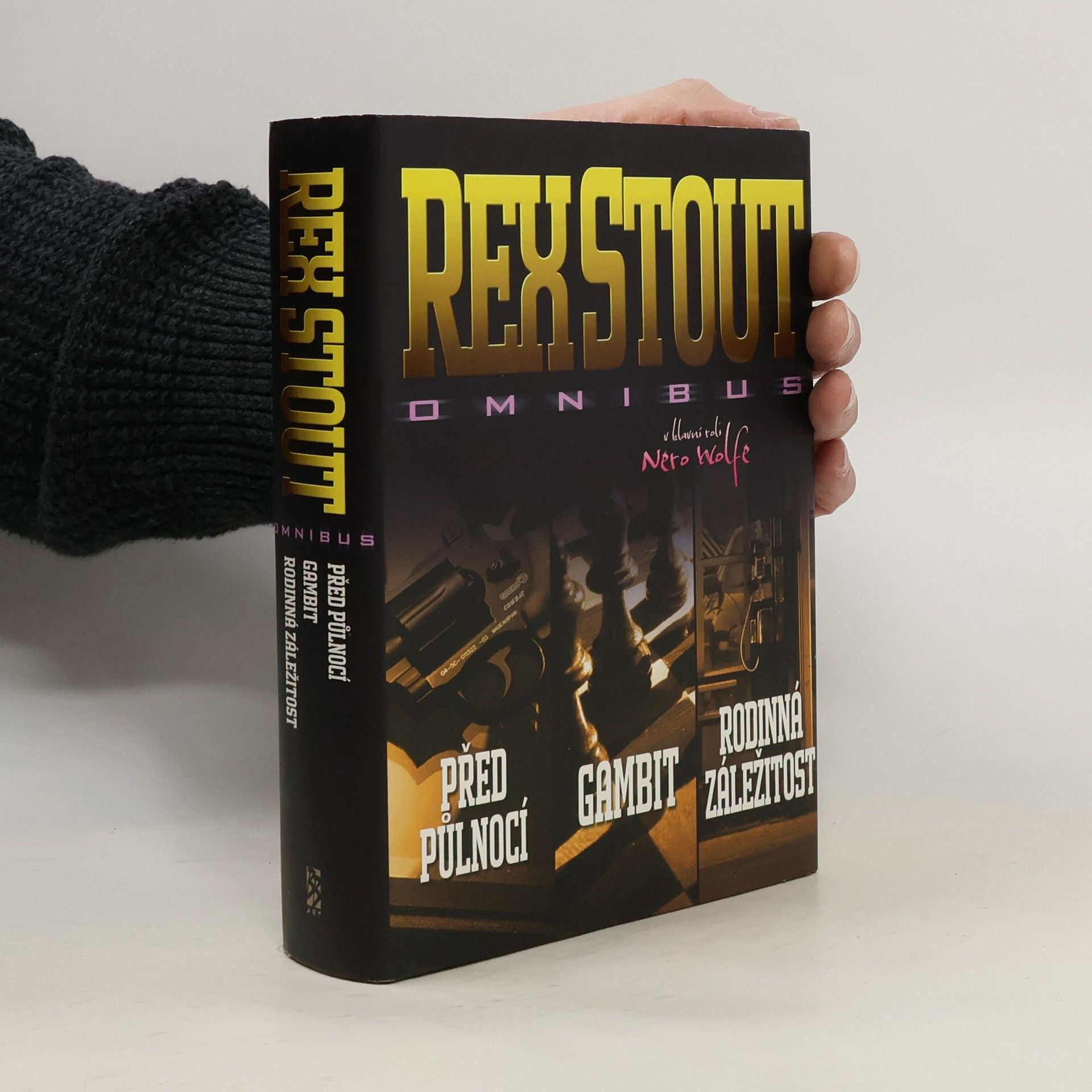 Omnibus - v hlavní roli Nero Wolfe: Před půlnocí ; Gambit ; Rodinná záležitost