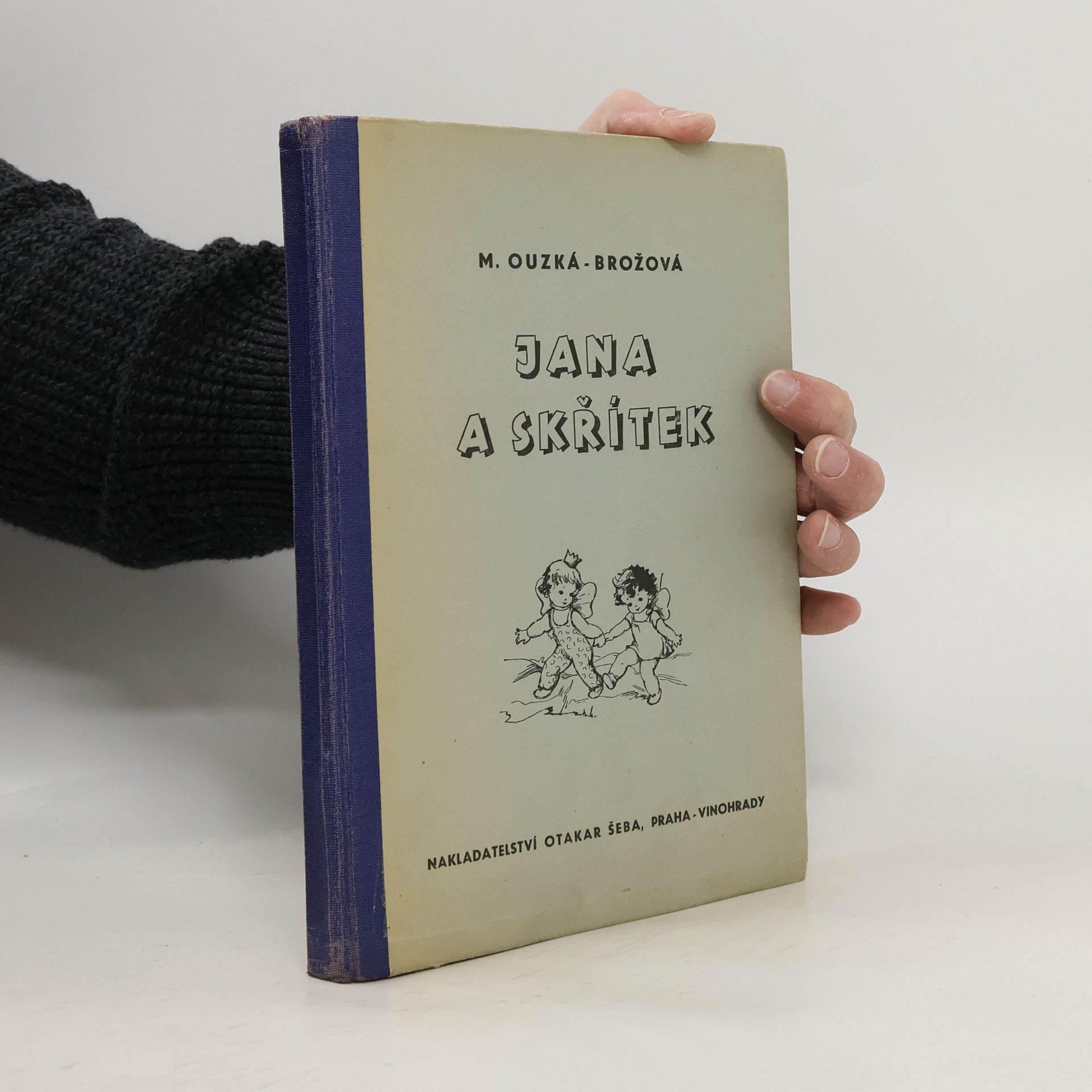 Marie Ouzká-Brožová Jana a skřítek