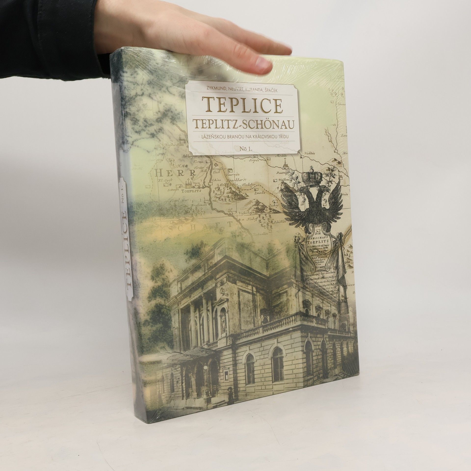 Teplice. Teplitz-Schönau I. Lázeňskou branou na Královskou třídu