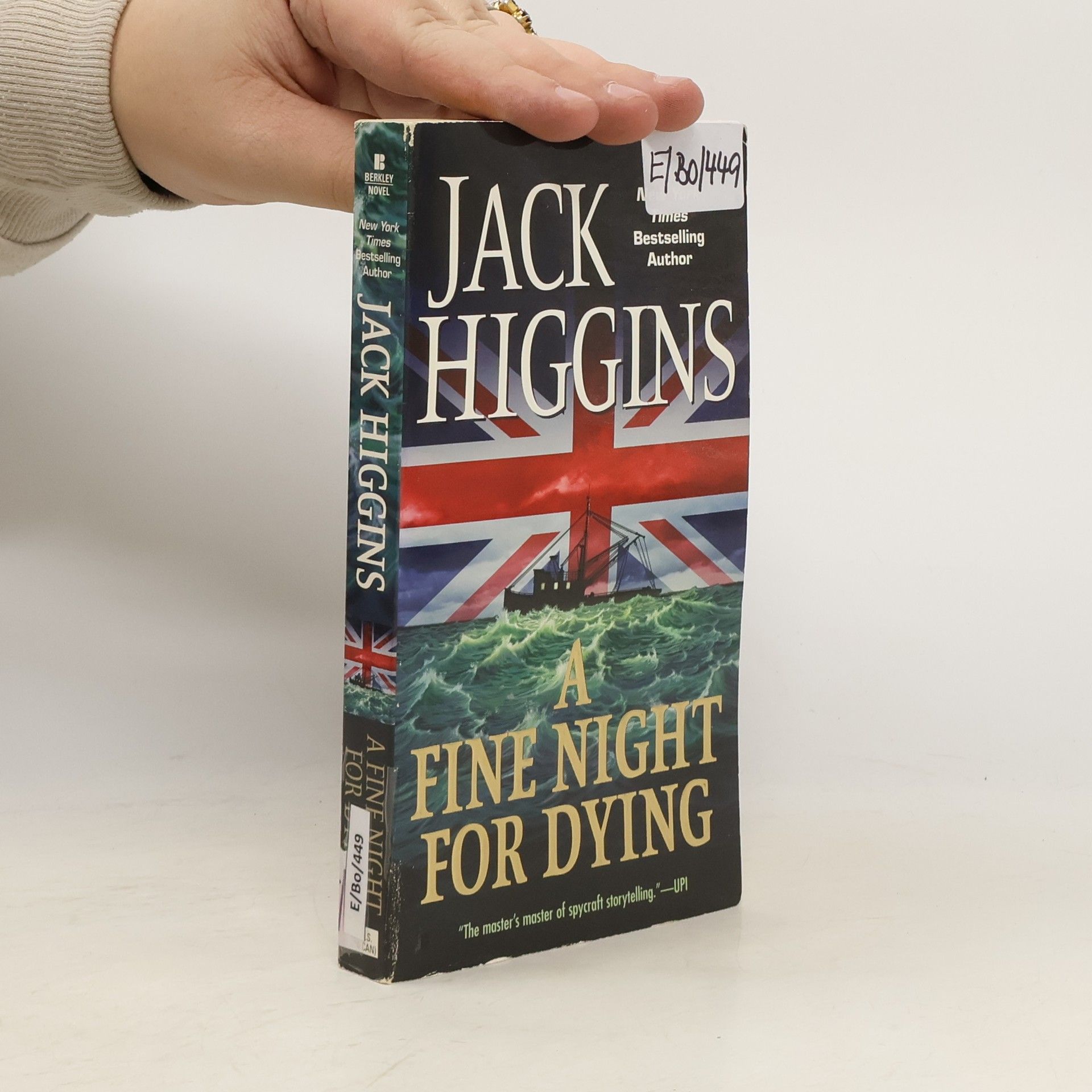 Jack Higgins A Fine Night For Dying