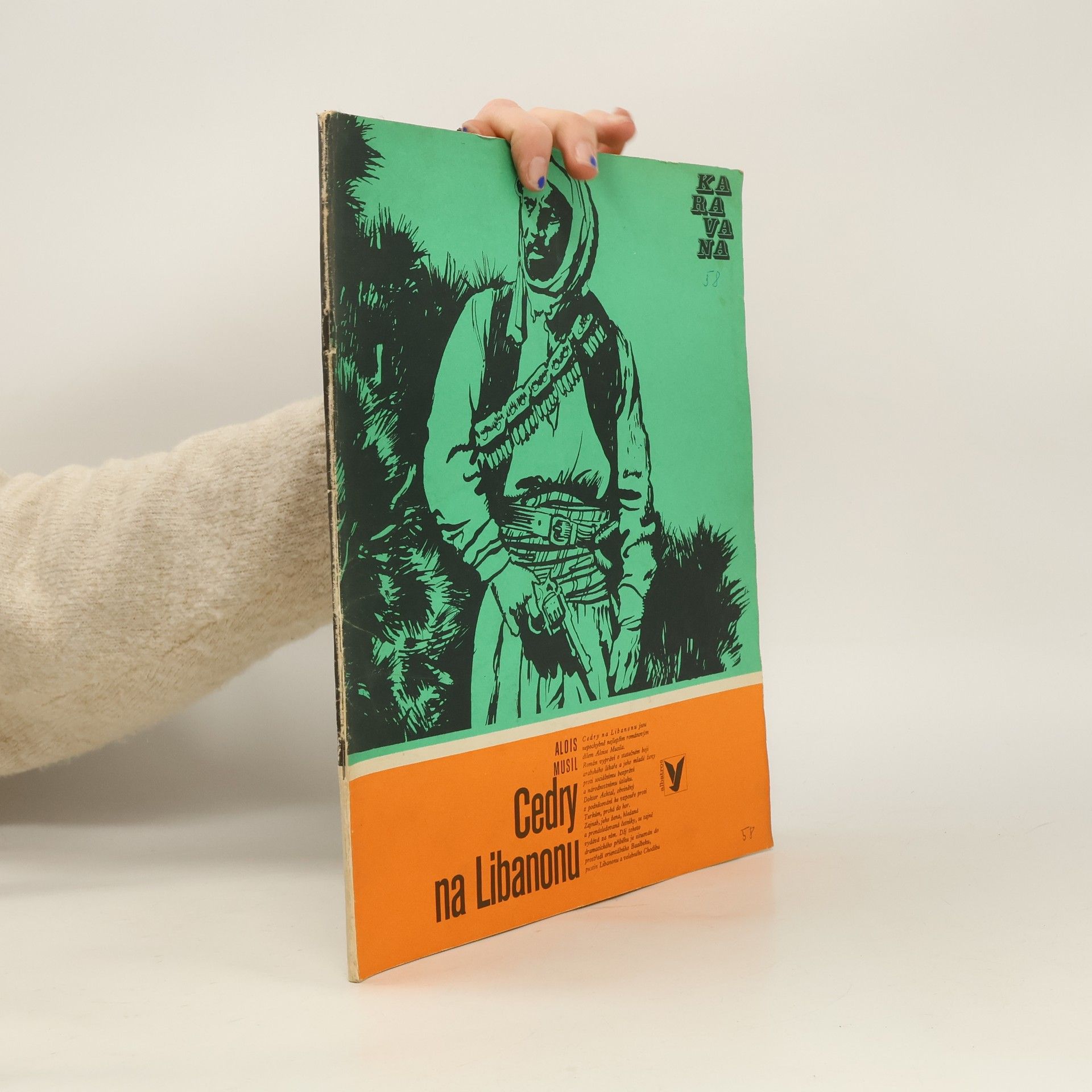 Alois Musil Cedry na Libanonu