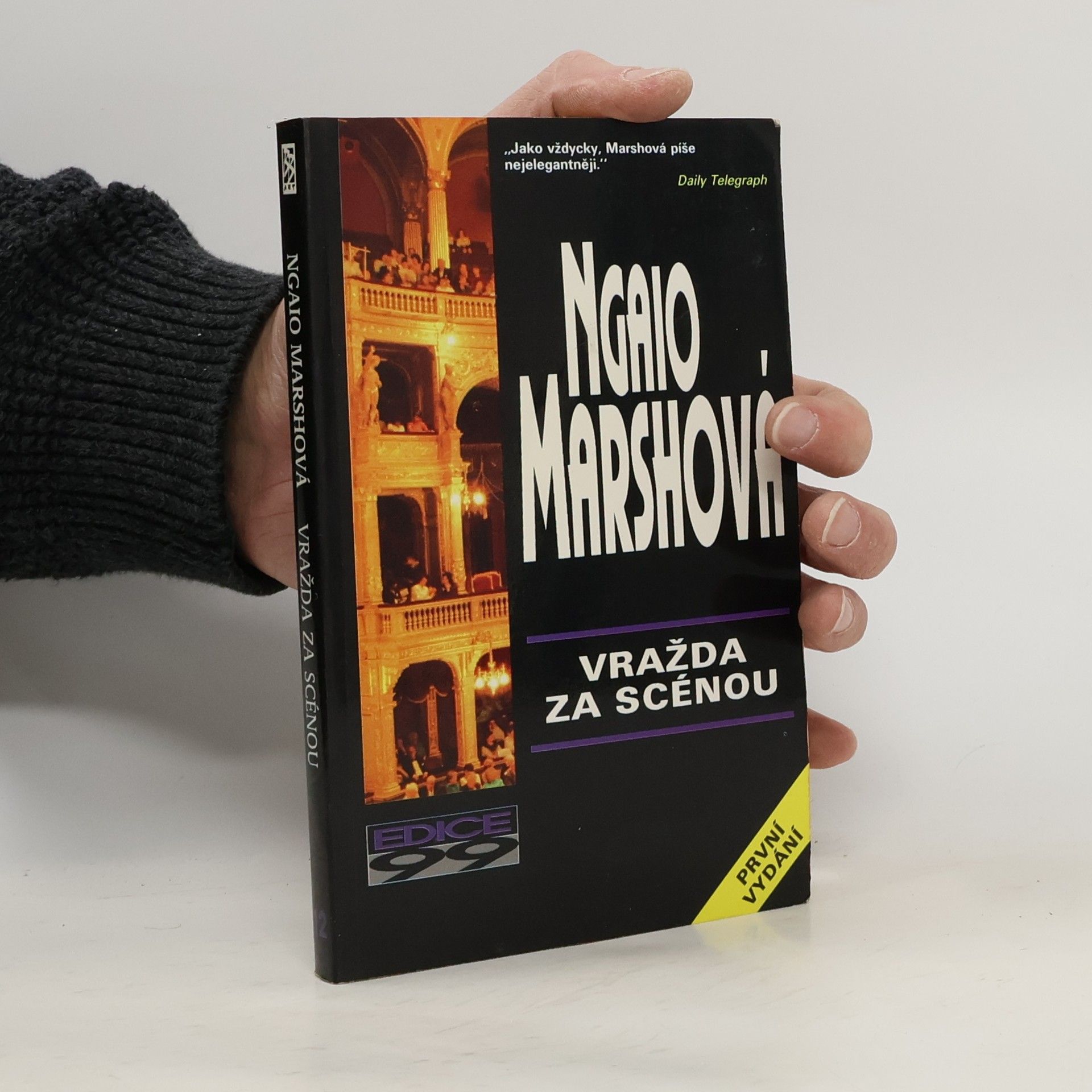 Ngaio Marsh Vražda za scénou