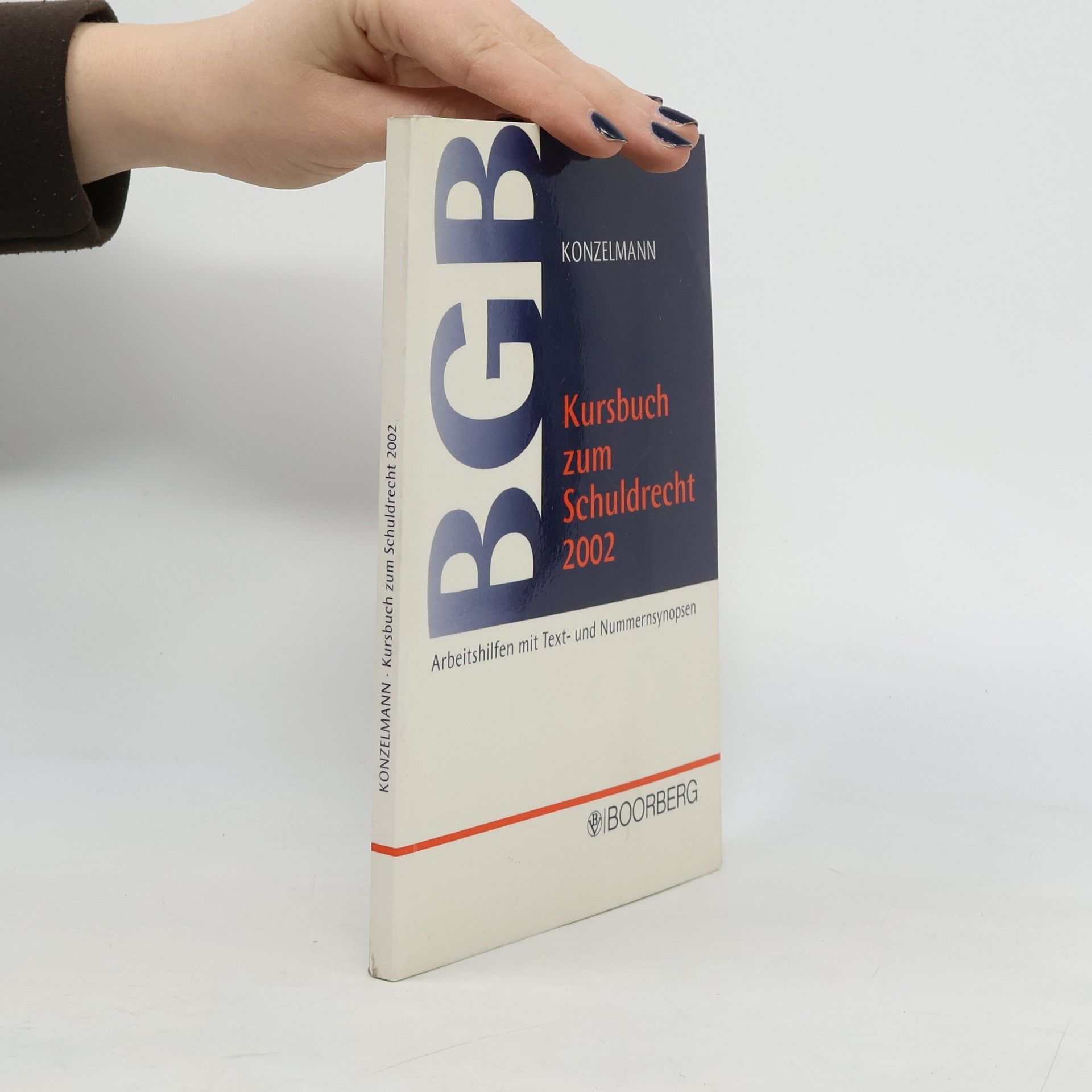 Alexander Konzelmann Kursbuch zum Schuldrecht 2002