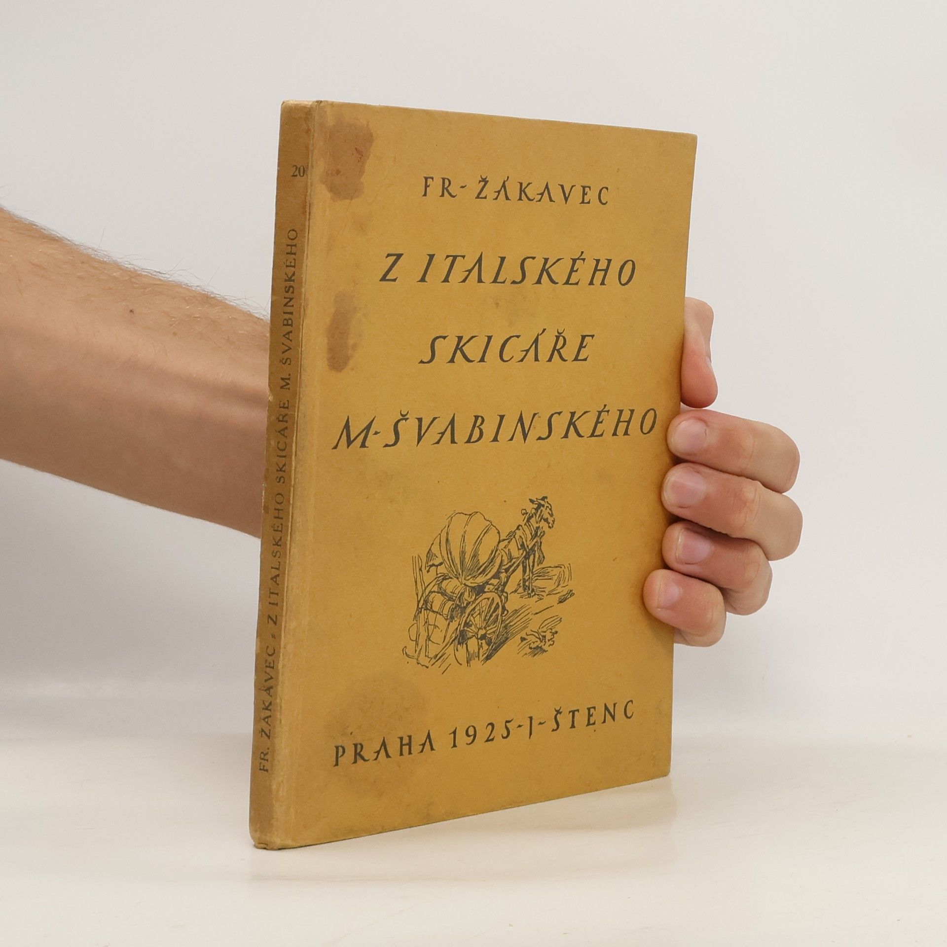 František Žákavec Z italského skicáře M. Švabinského