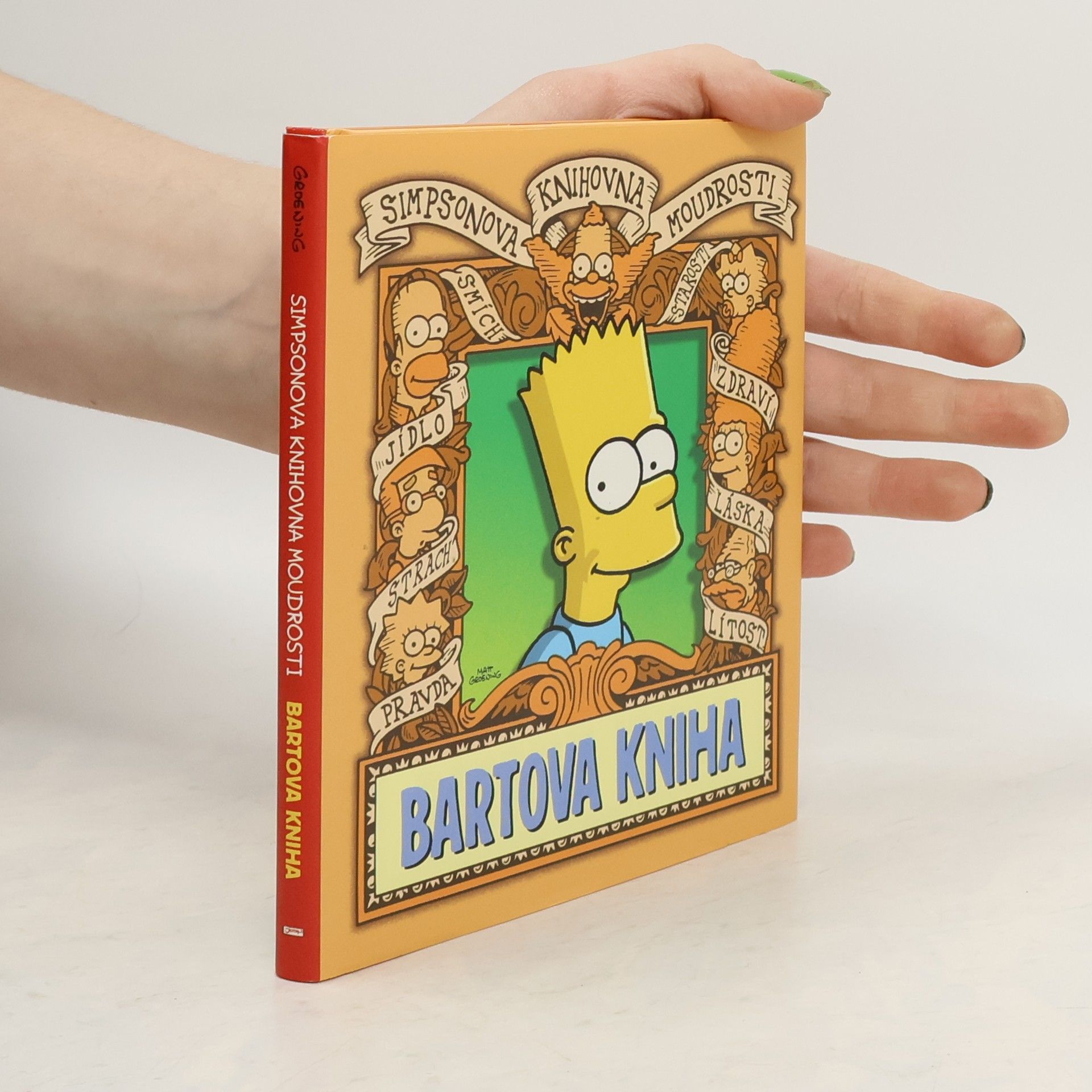Matt Groening Bartova kniha