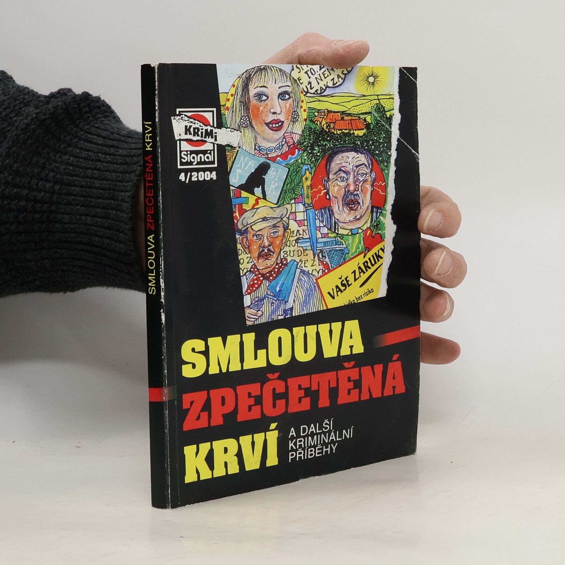 AA.VV. Smlouva zpečetěná krví a další kriminální příběhy