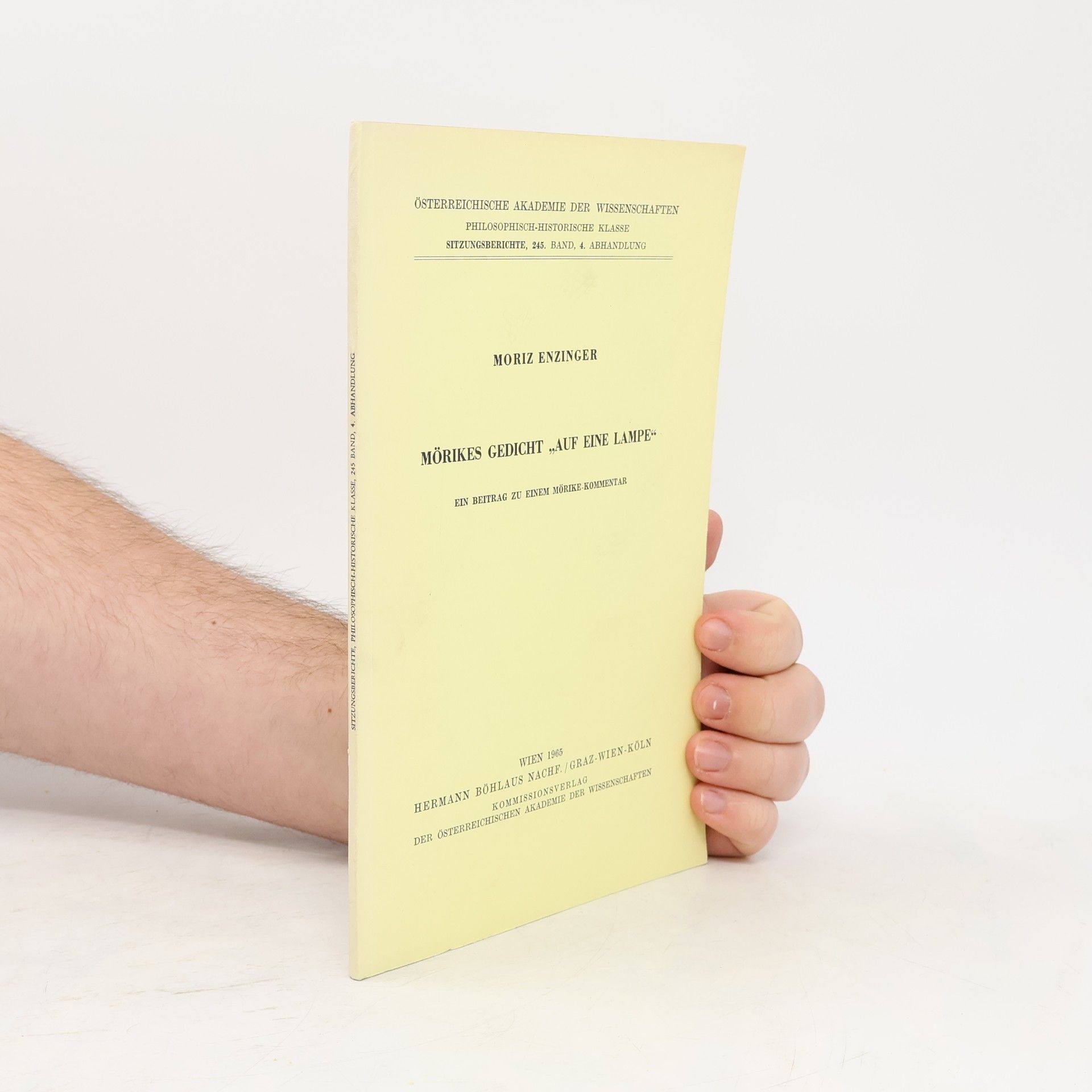 Mörikes Gedicht "Auf eine Lampe"