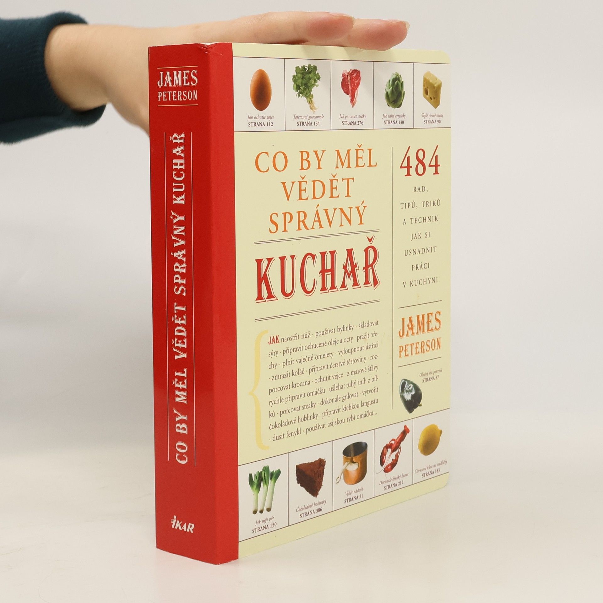 Co by měl vědět správný kuchař : 484 rad, tipů, triků a technik jak si usnadnit práci v kuchyni