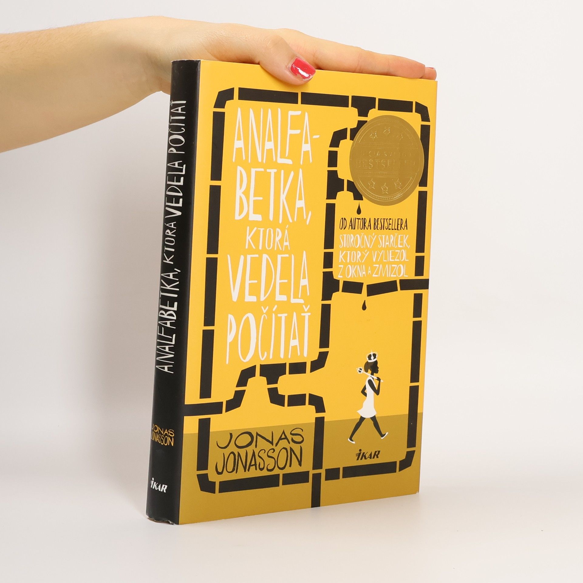 Jonas Jonasson Analfabetka, ktorá vedela počítať