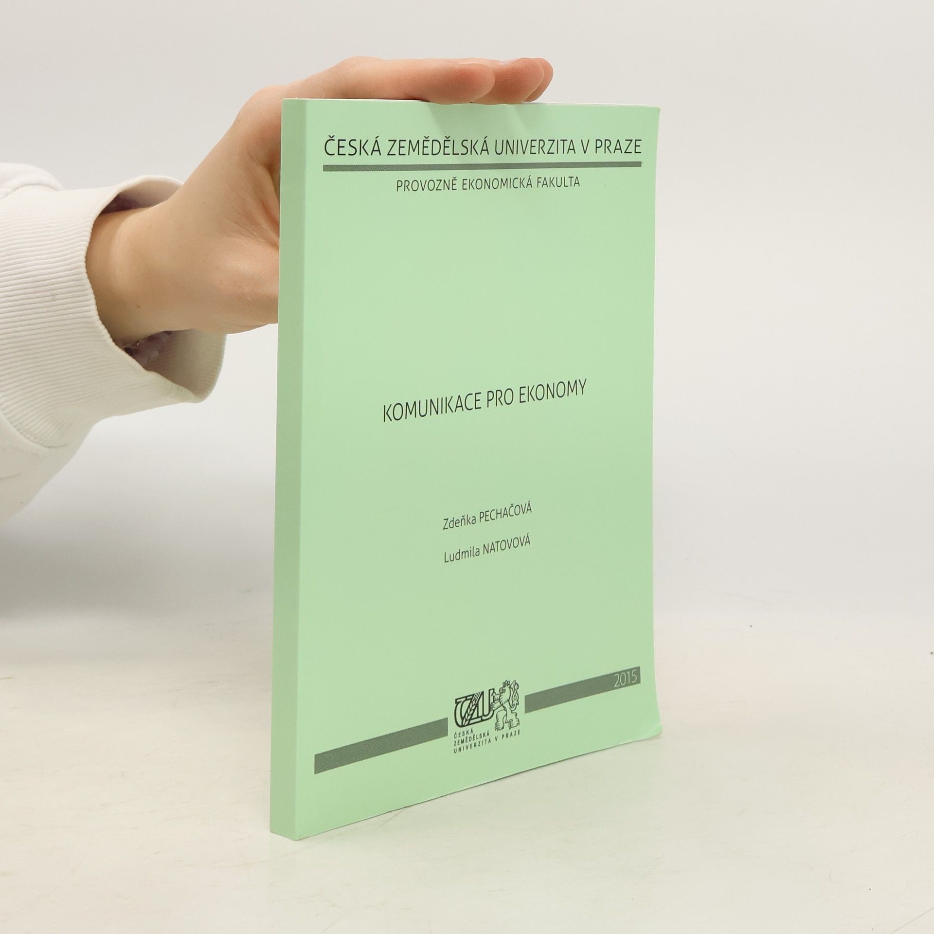 Zdeňka Pechačová Komunikace pro ekonomy