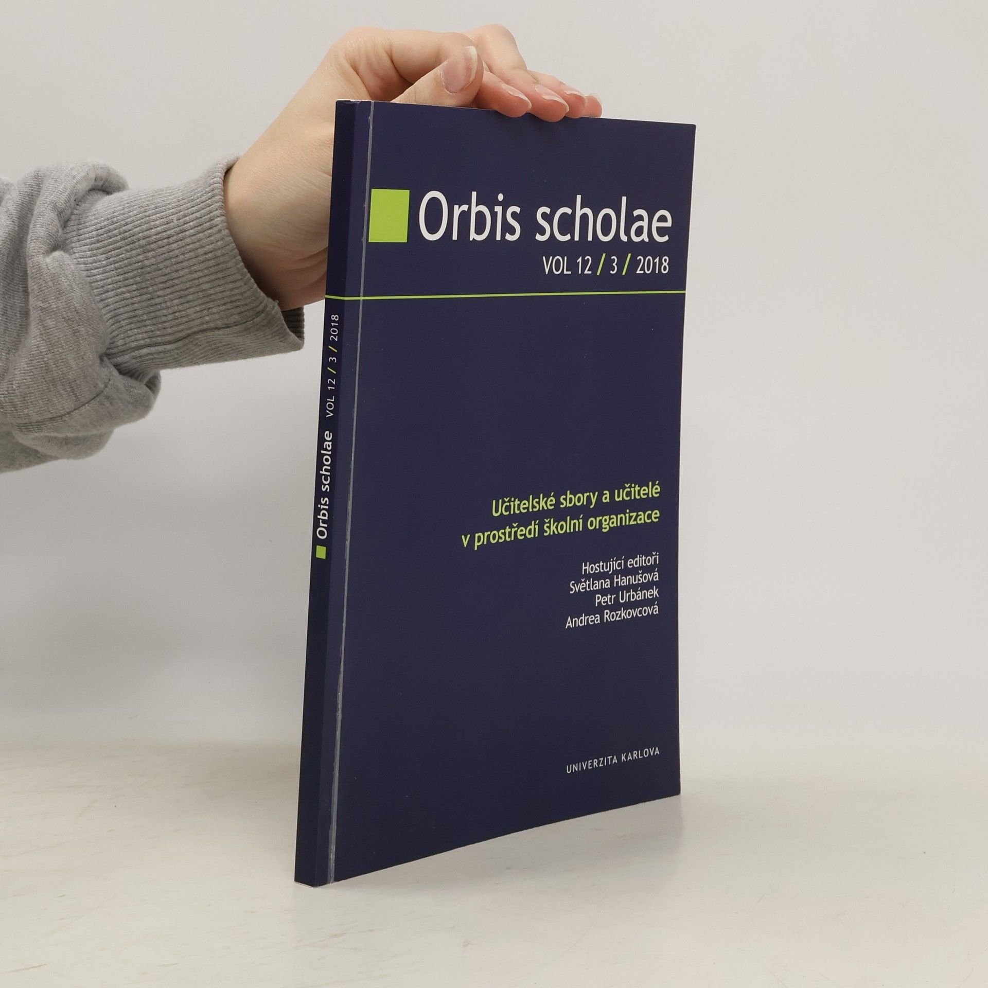 Kolektív autorov Orbis Scholae 12/3/2018