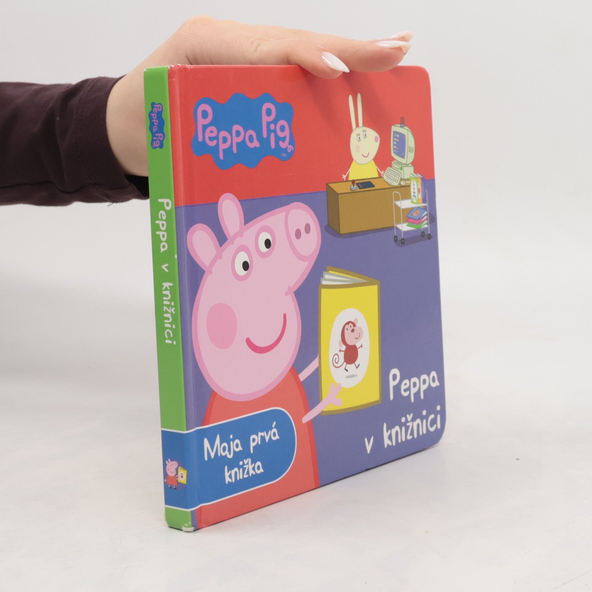 Autores varios Peppa v knižnici