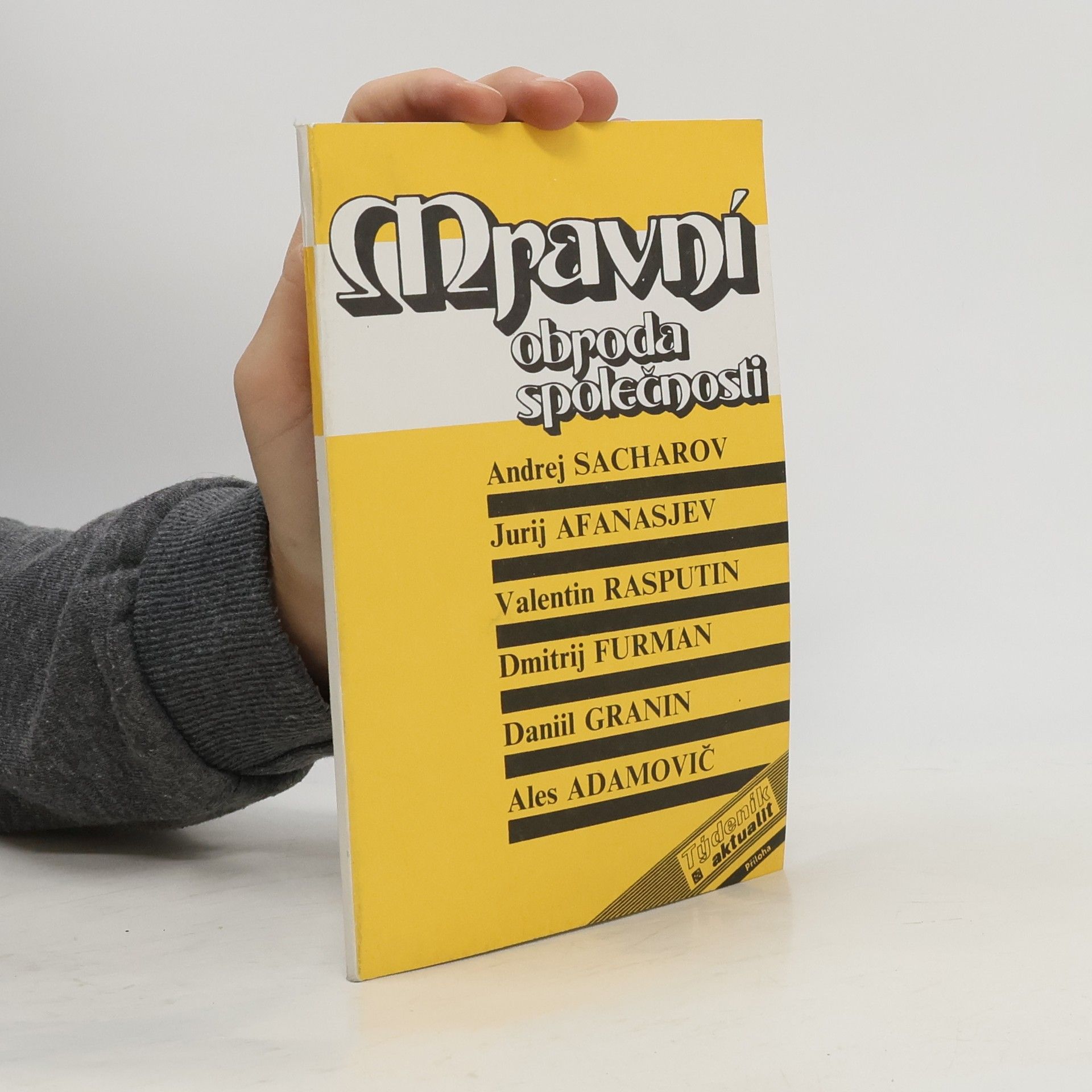 Andrej Sacharov Mravní obroda společnost