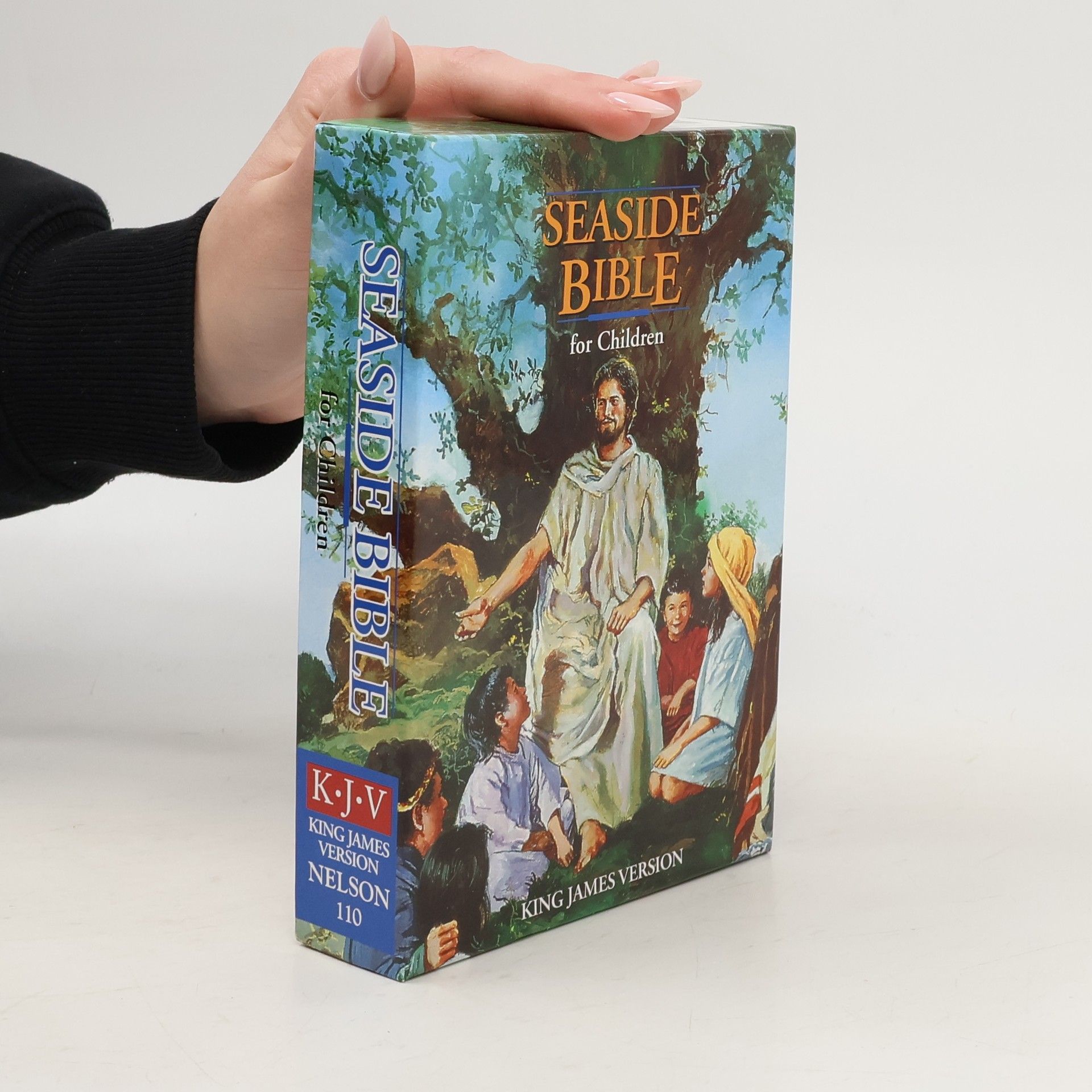 KJV, Seaside Bible, Hardcover, Full-Color Illustrated