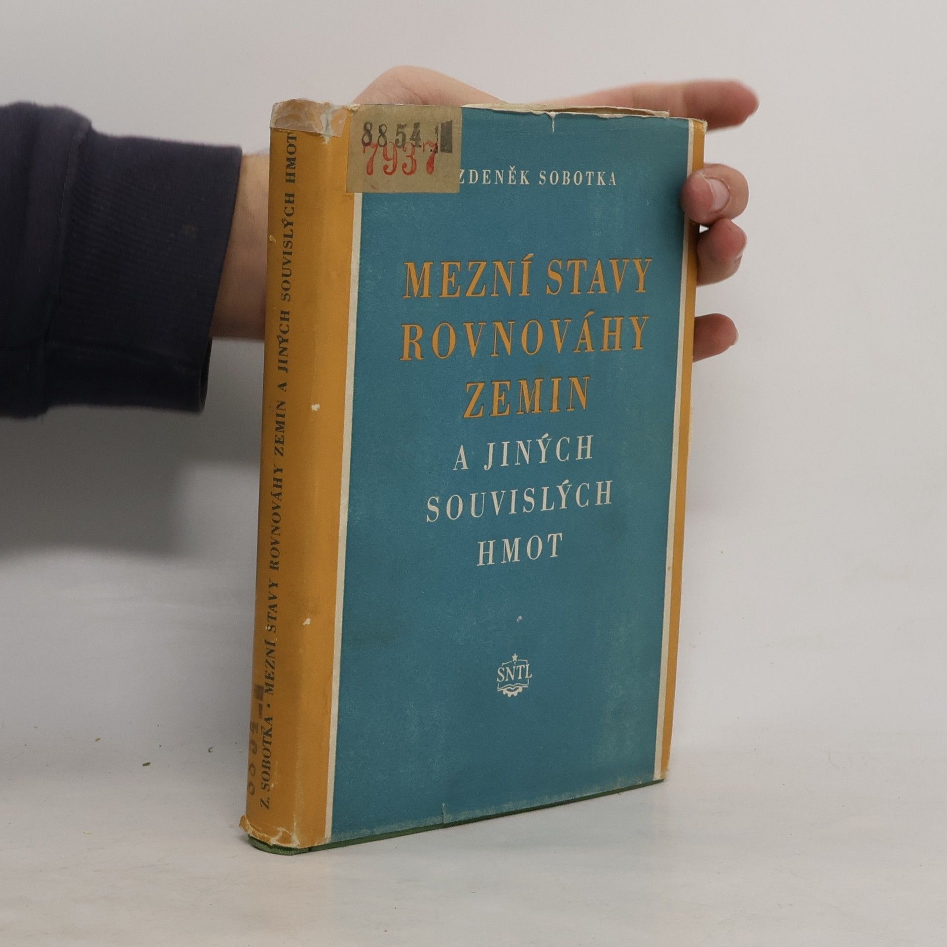 Zdeněk Sobotka Mezní stavy rovnováhy zemin a jiných souvislých hmot