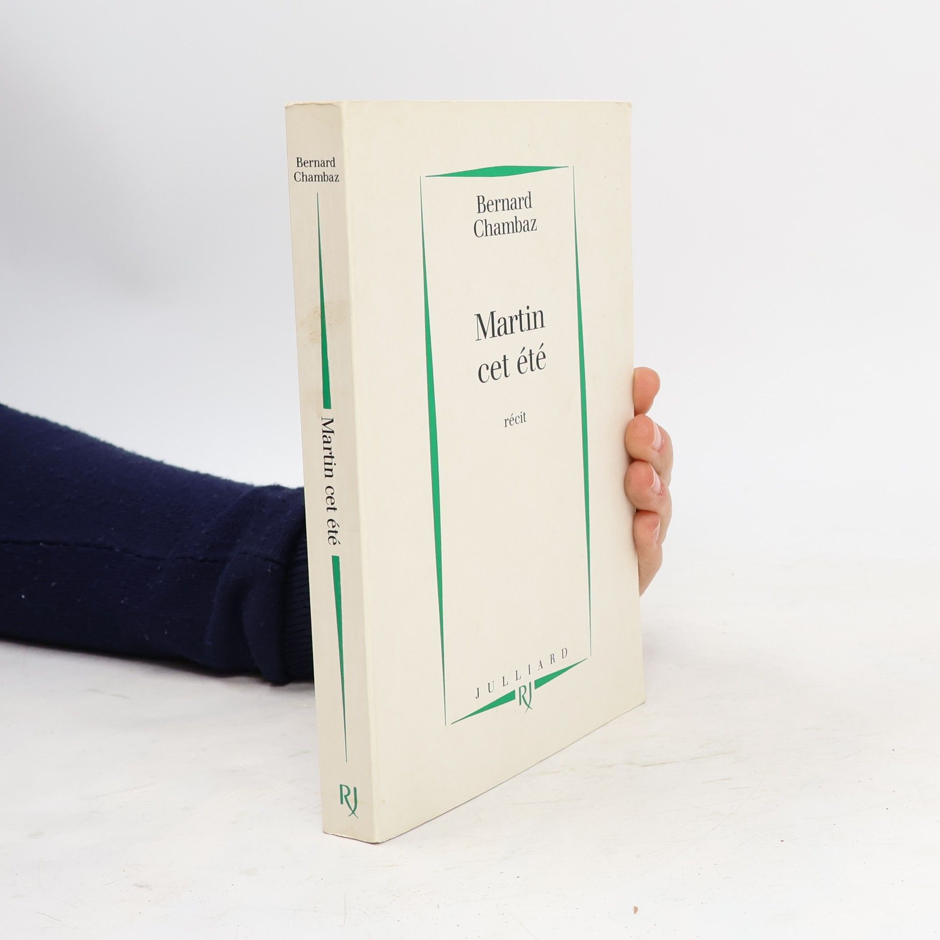 Bernard Chambaz Martin cet été