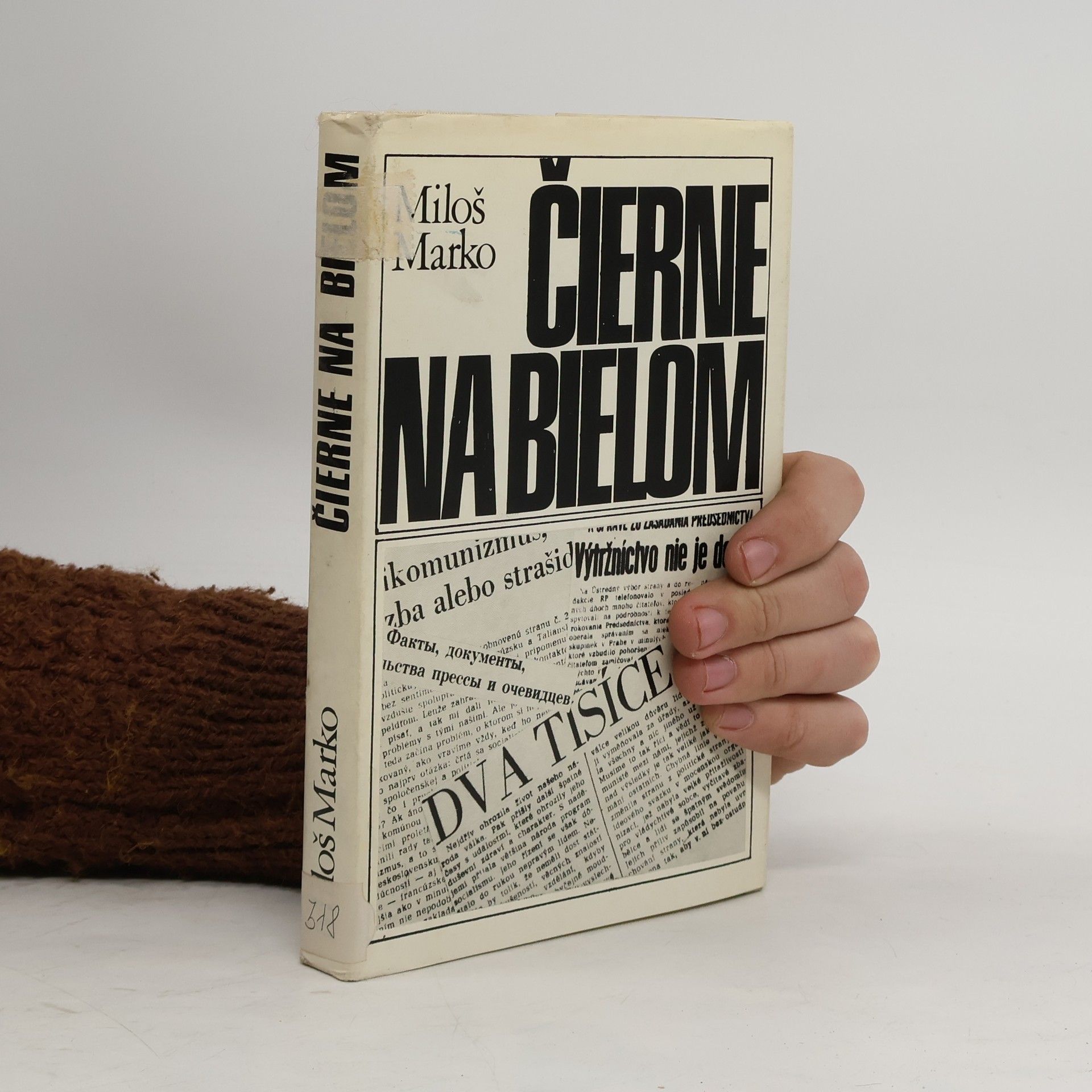 Miloš Marko Čierne na bielom