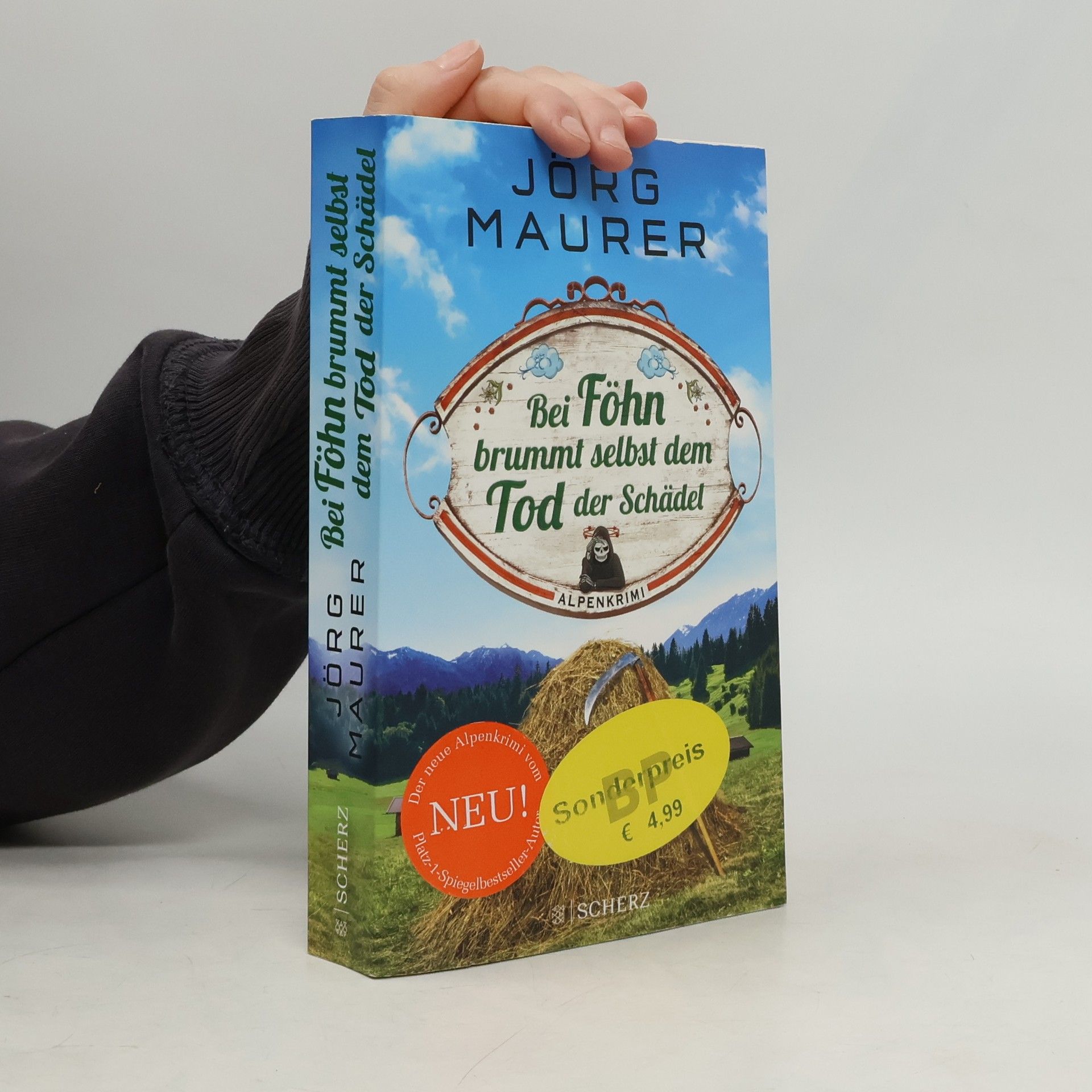 Bei Föhn brummt selbst dem Tod der Schädel