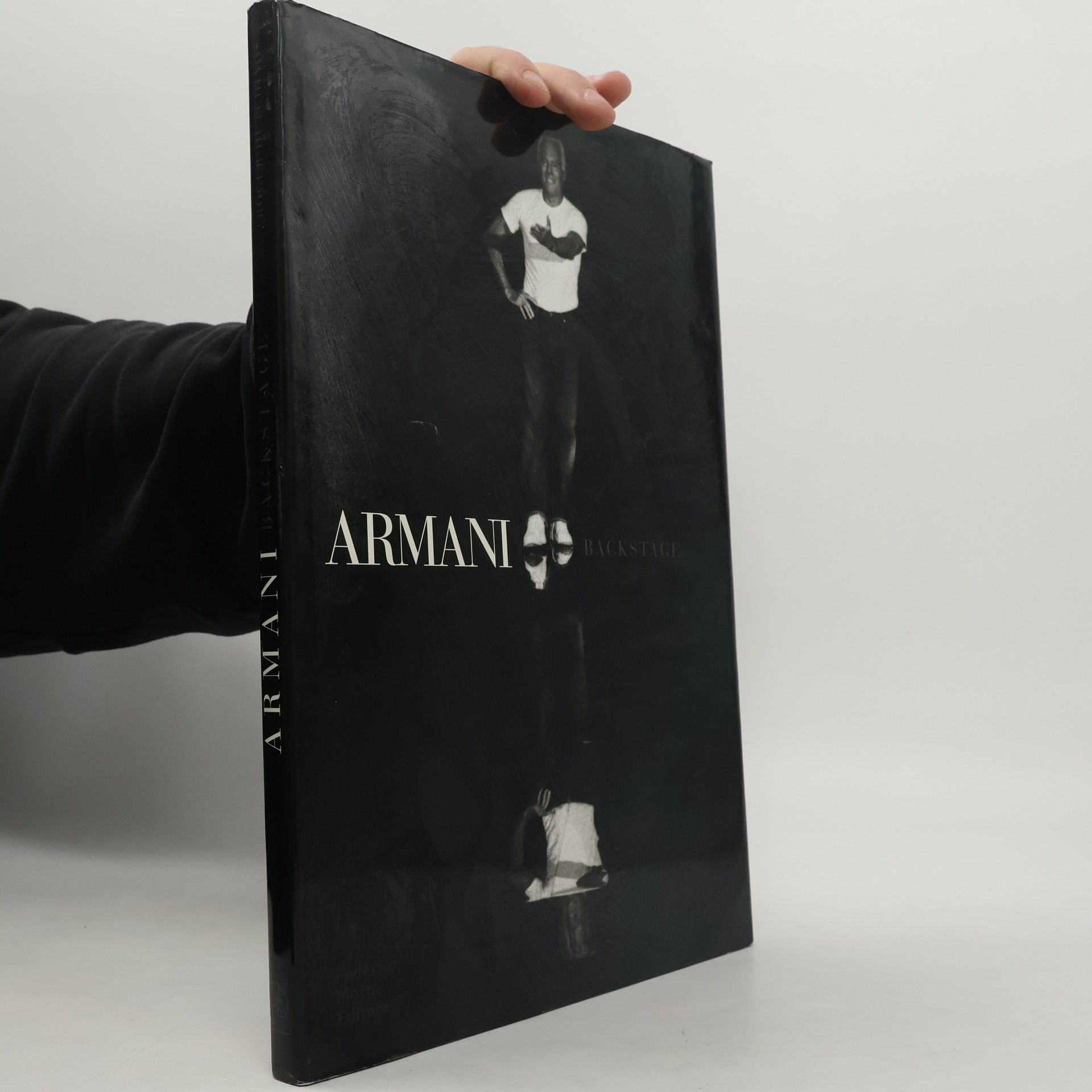 Roger Hutchings Armani Backstage