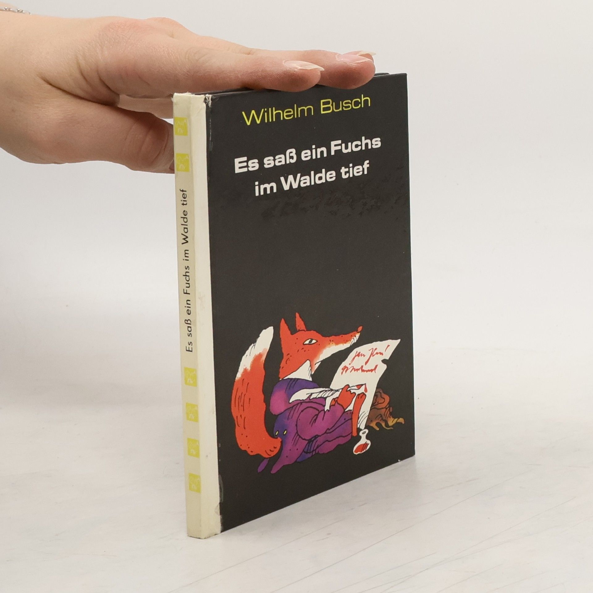 Wilhelm Busch Es saß ein Fuchs im Walde tief