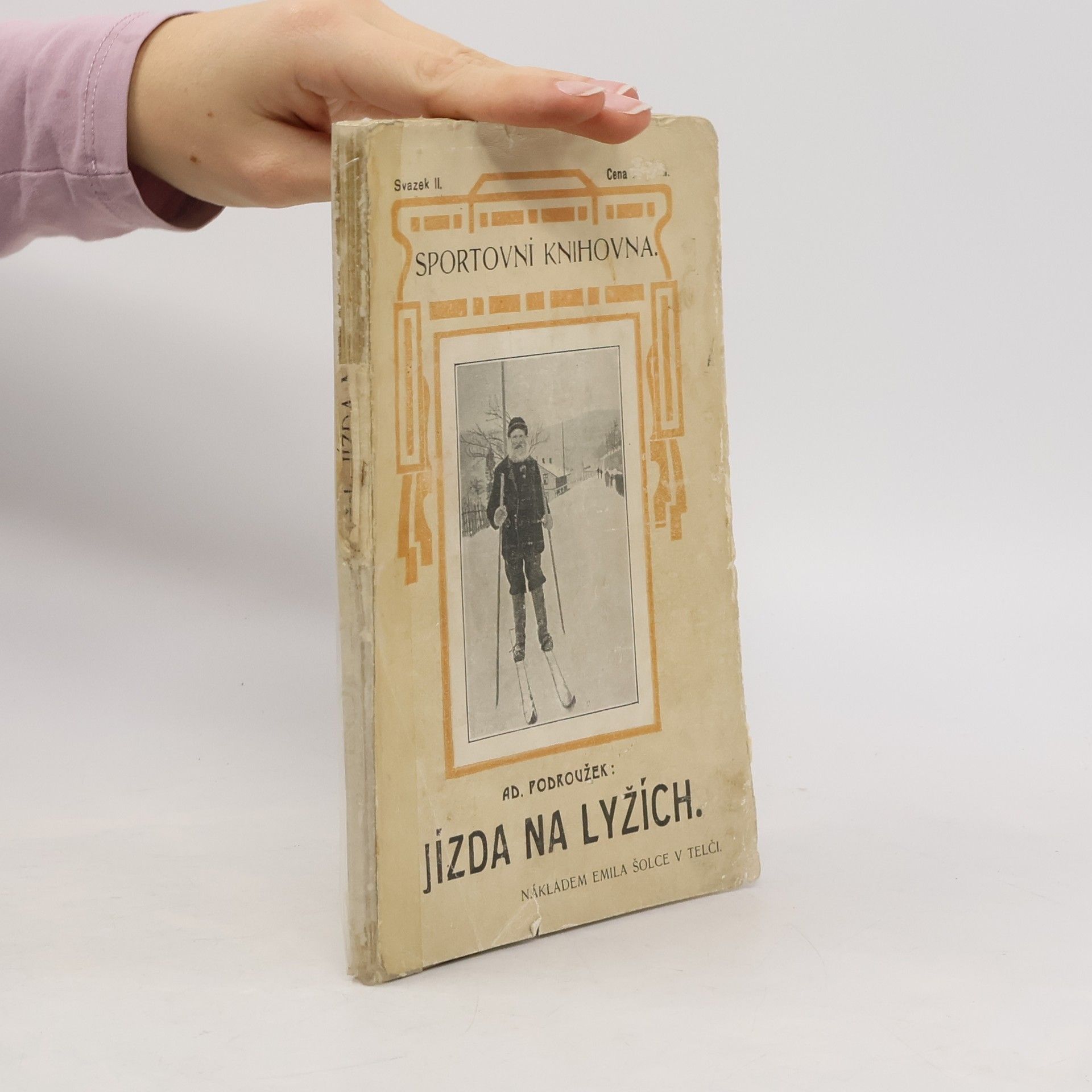 Ad. Podroužek Jízda na lyžích