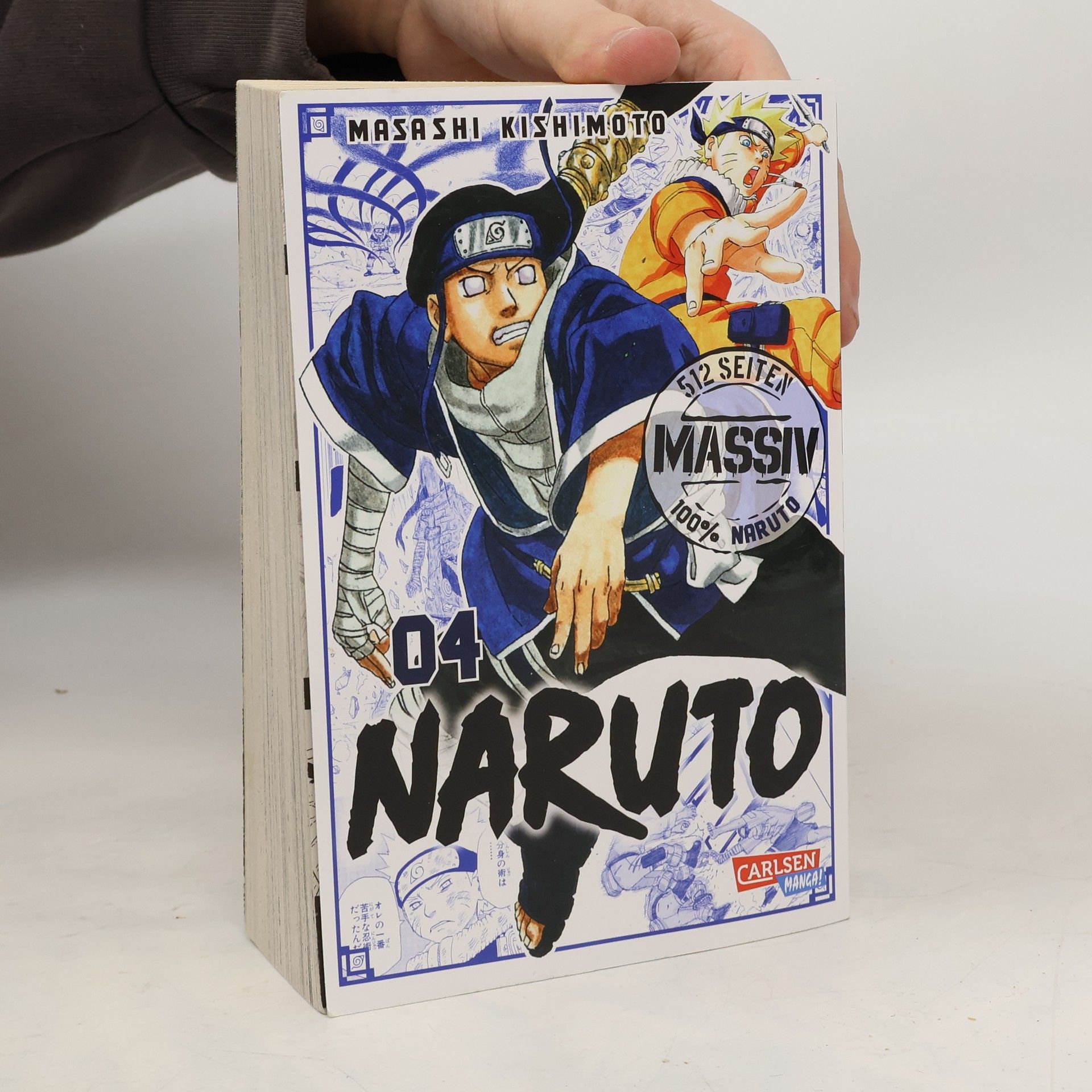 Masashi Kishimoto Naruto Massiv 4