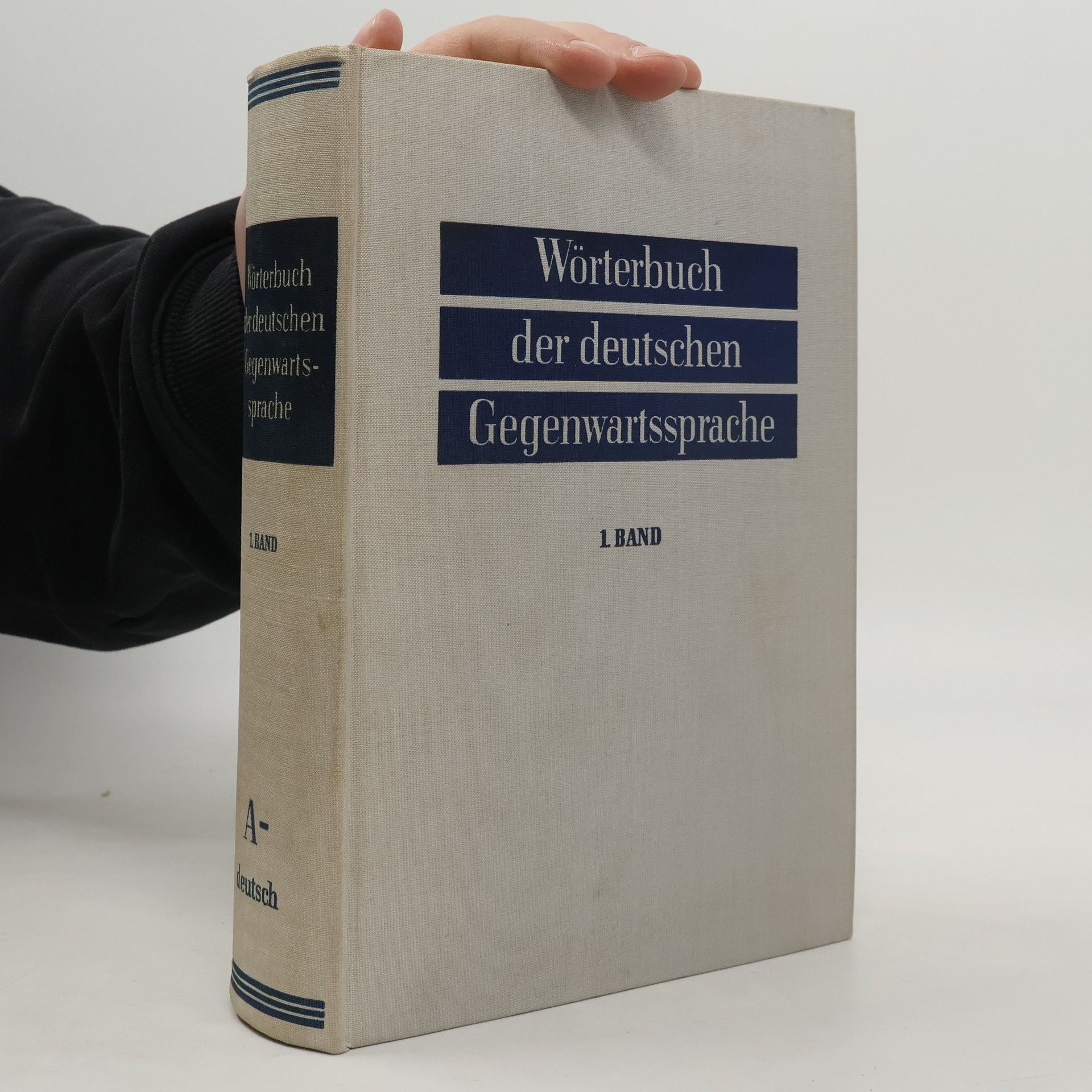 Kolektiv autorů Wörterbuch der deutschen Gegenwartssprache. 1. A - deutsch