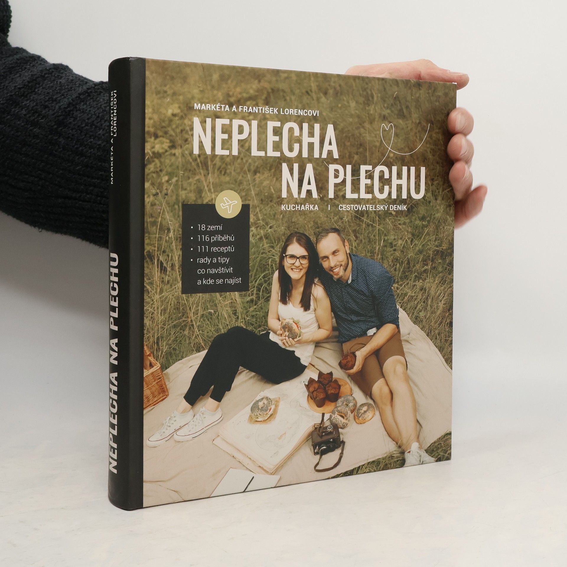 Markéta Lorenc Trpišovská Neplecha na plechu: Kuchařka / cestovatelský deník